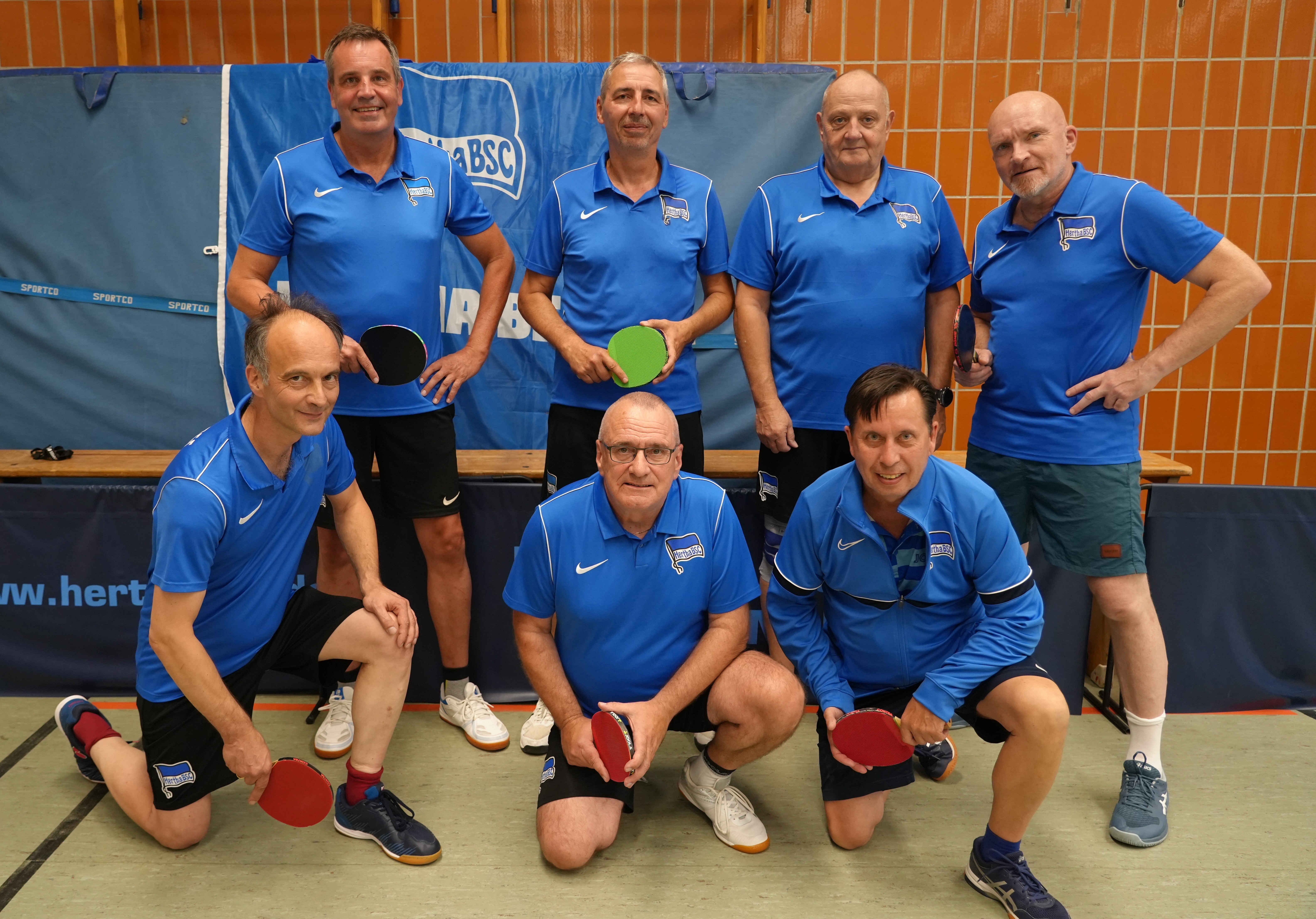 Teamfoto der Senioren 60