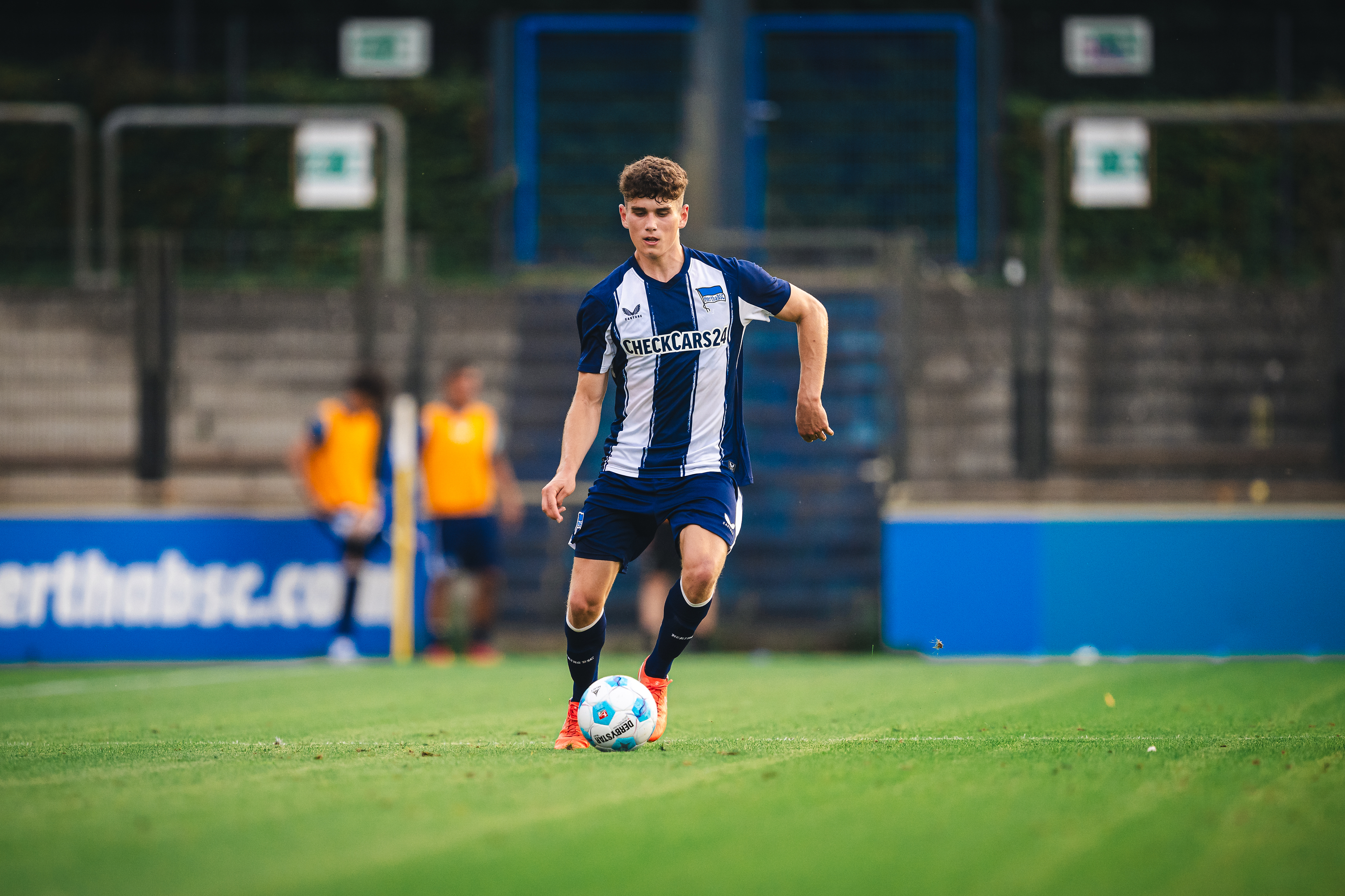 Janne Berner in Aktion für die U23.