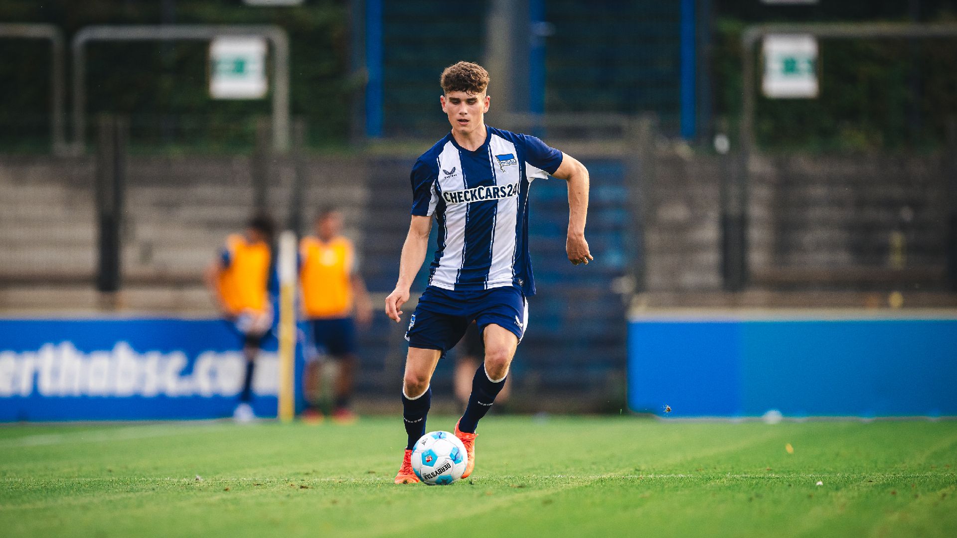 Janne Berner in Aktion für die U23.