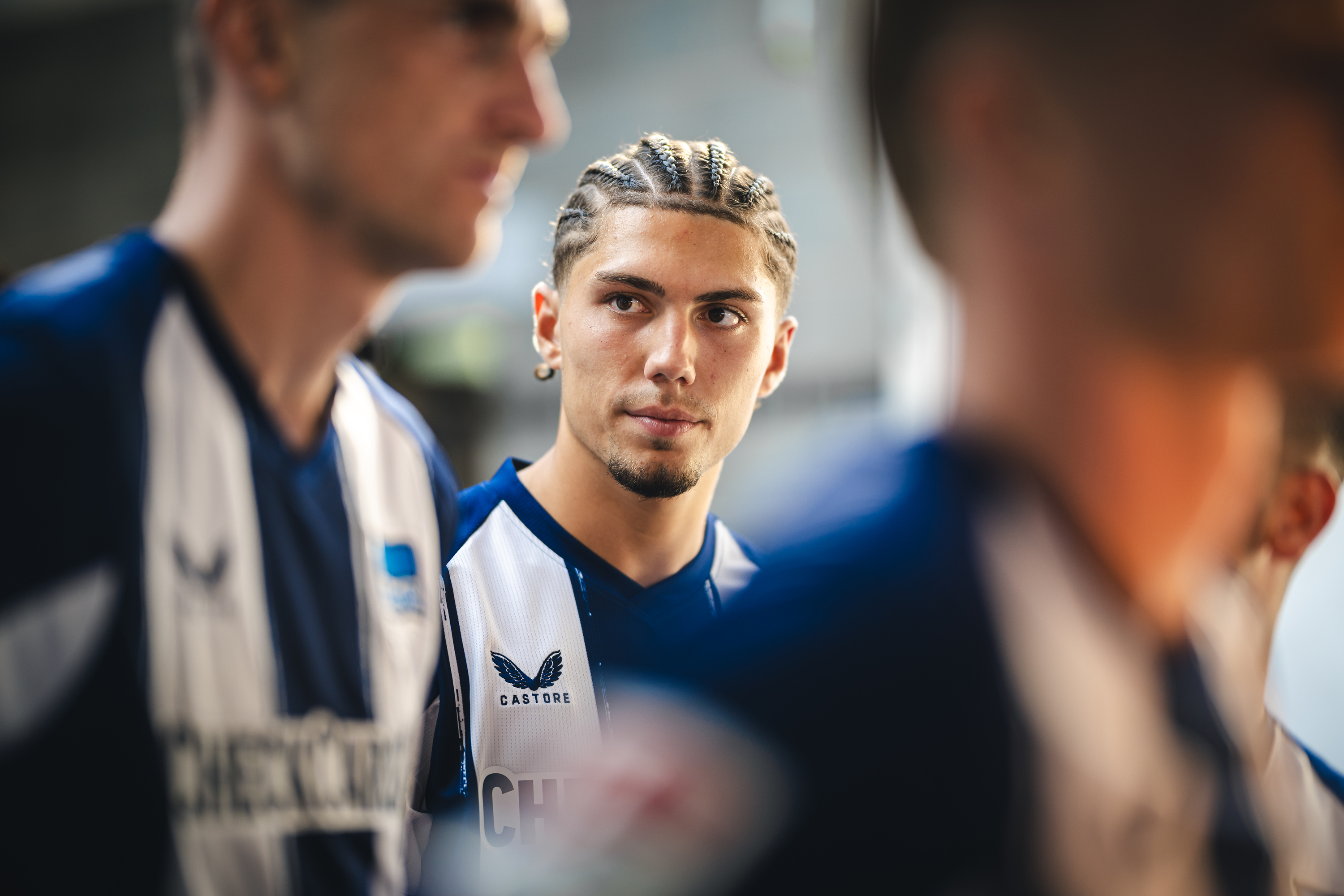 Selim Telib beim Testspiel der Profis gegen Havelse.