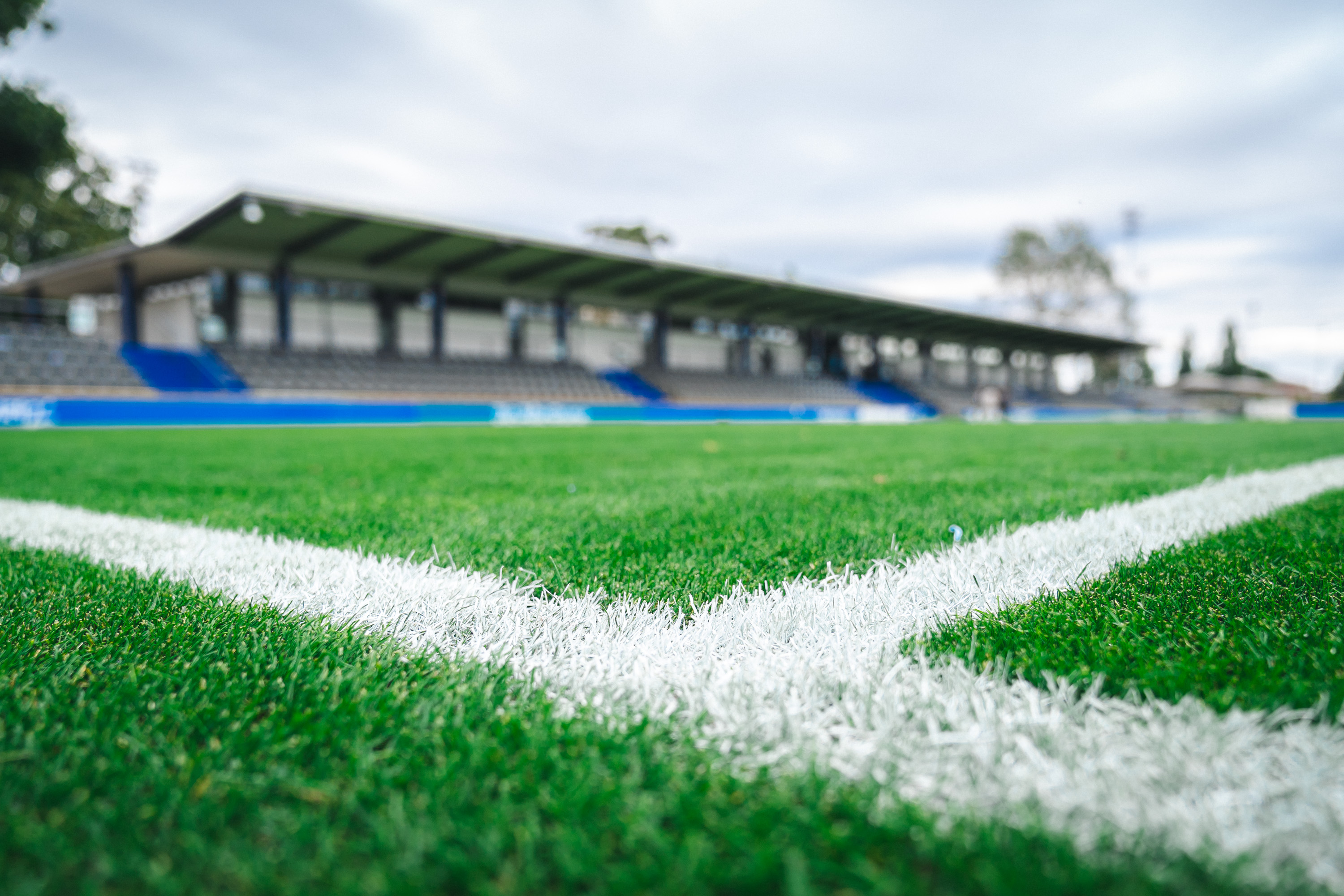 Das Stadion auf dem Wurfplatz/Amateurstadion.