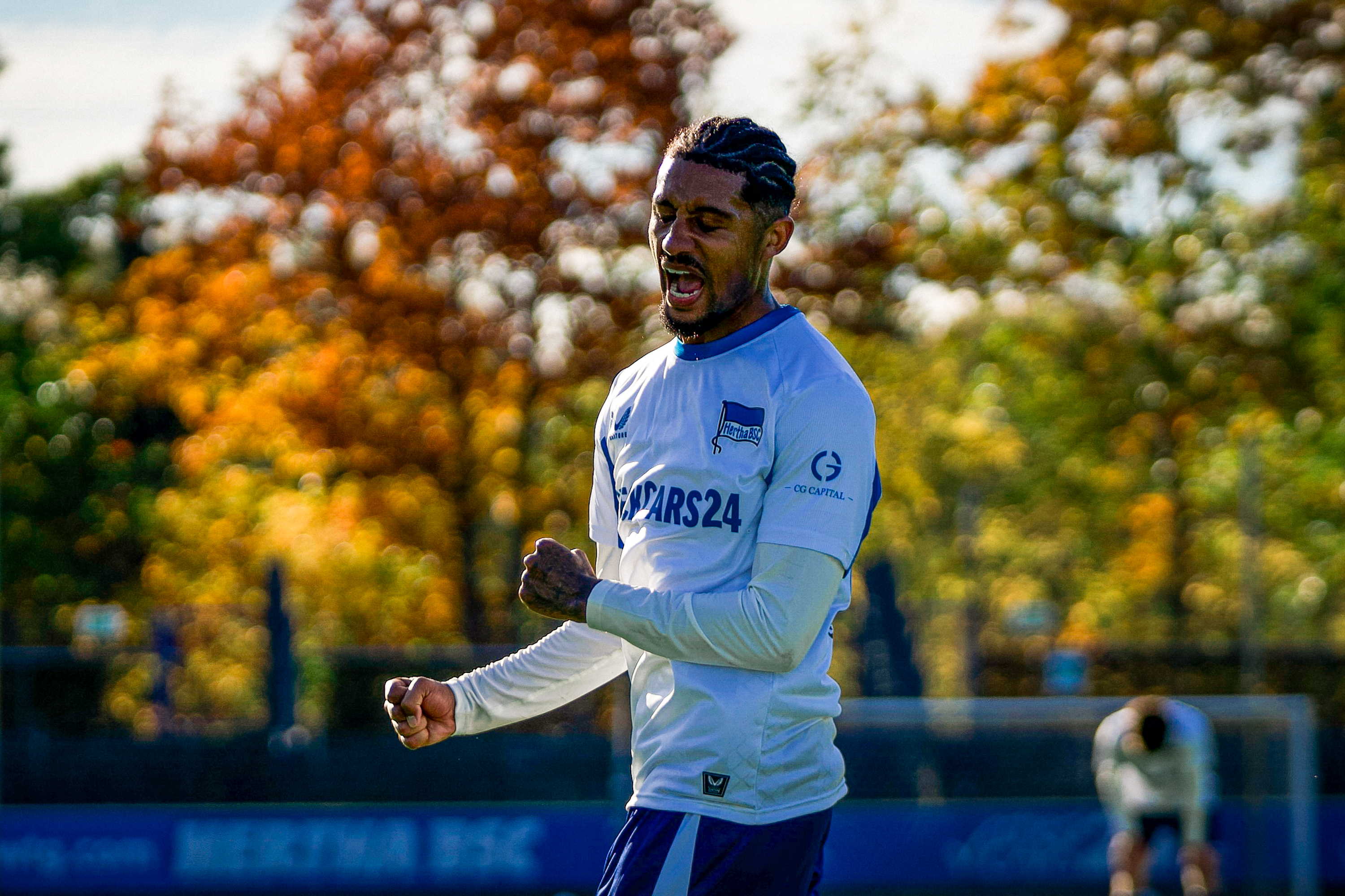 Jeremy Dudziak jubelt im Einsatz für die U23.