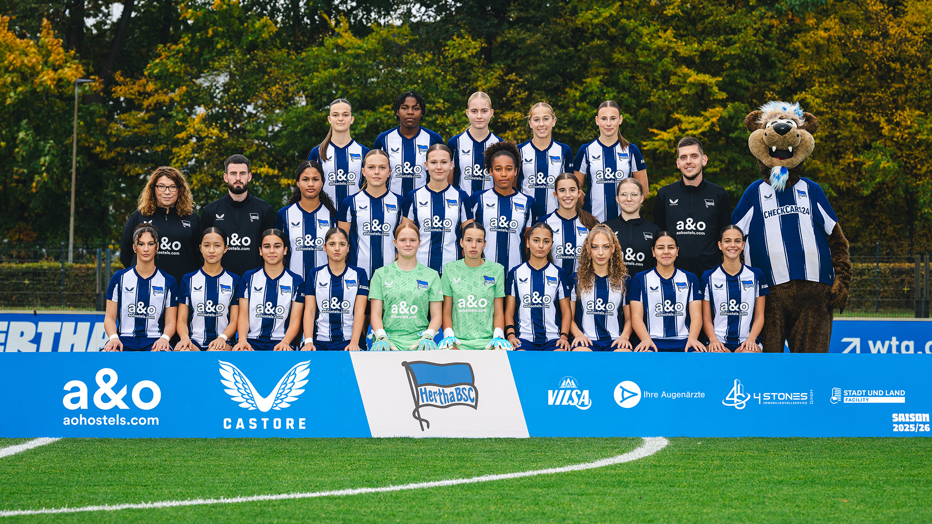 Das U17-Teamfoto der Saison 2025/26.