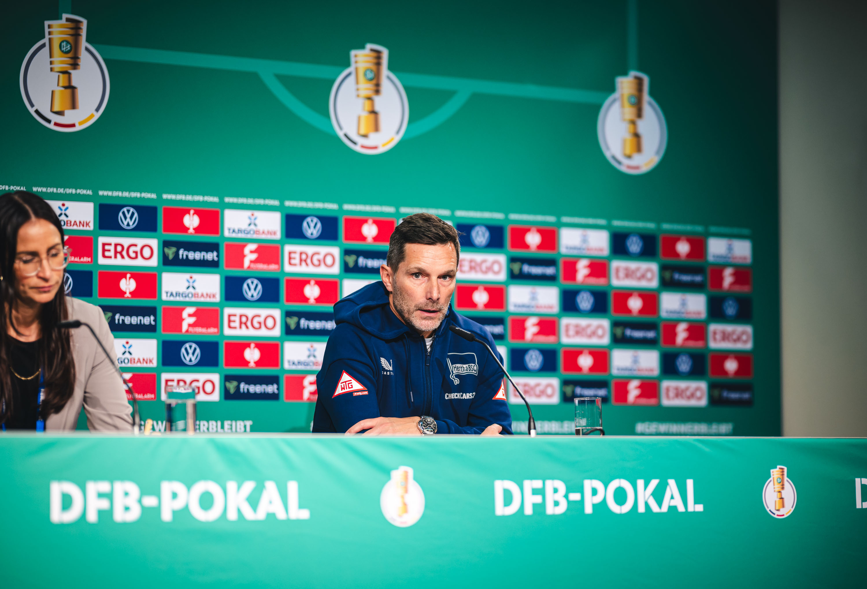 Leitl bei der Pressekonferenz.