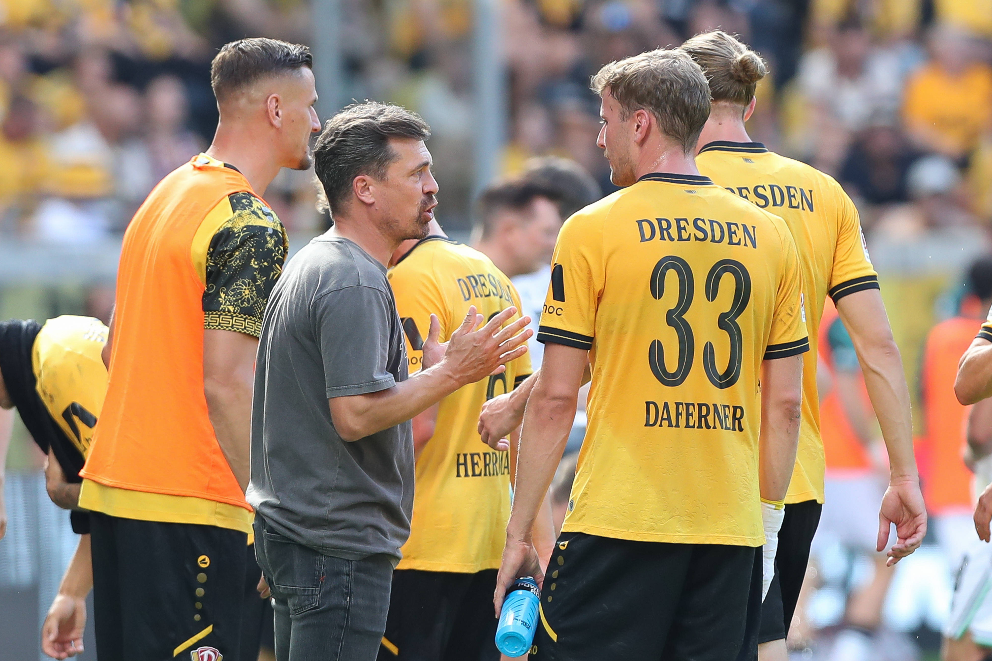 Thomas Stamm und Christoph Daferner im Gespräch.