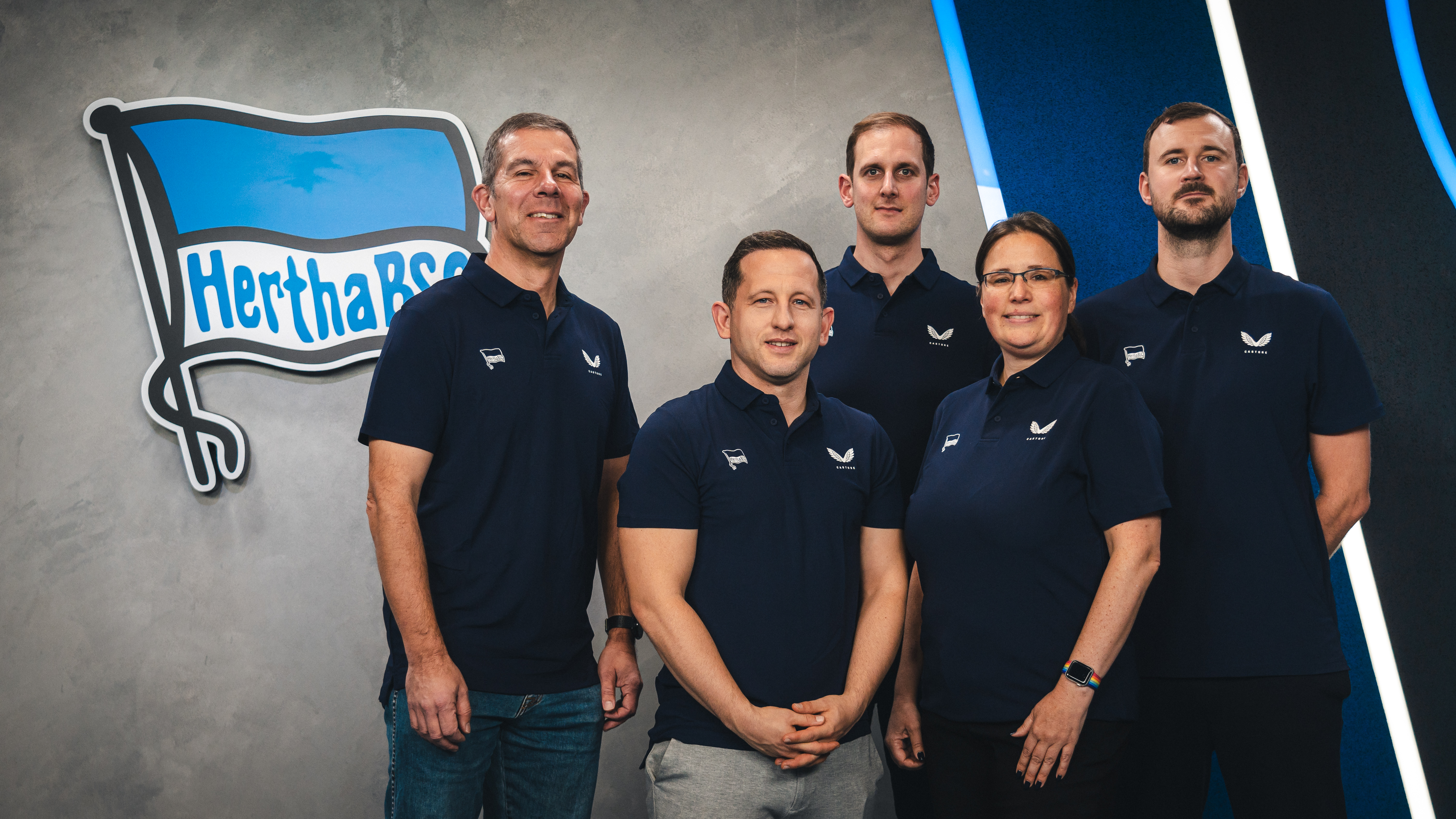 Andreas Quirin, Leonhard Riebe, Marcel Torba, Dr. Miriam Stoelzel und Timm Buchholz (v.l.) bilden den Amateurvorstand.