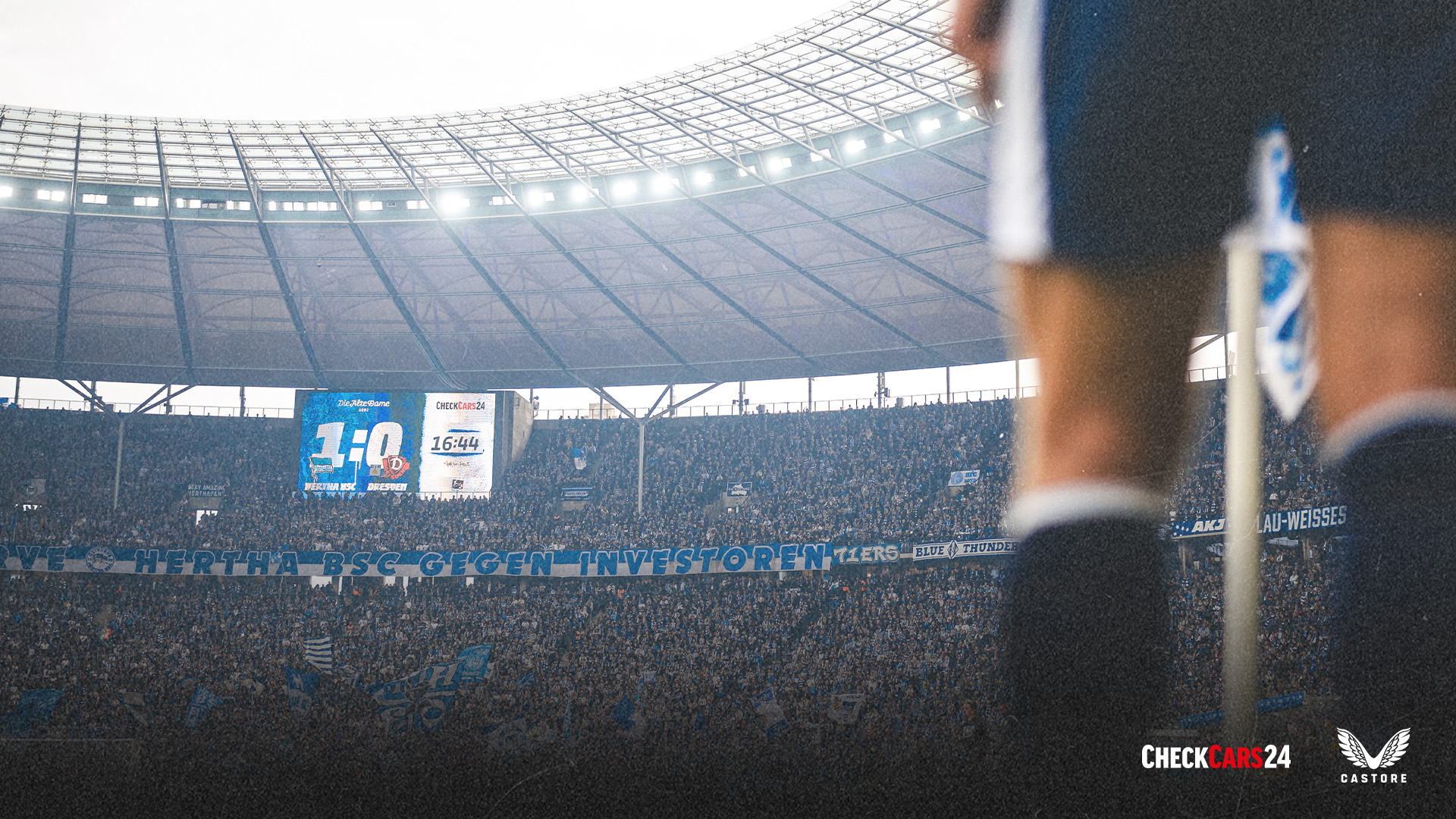 Die Grafik zur Ticketmeldung für das Heimspiel gegen Magdeburg.