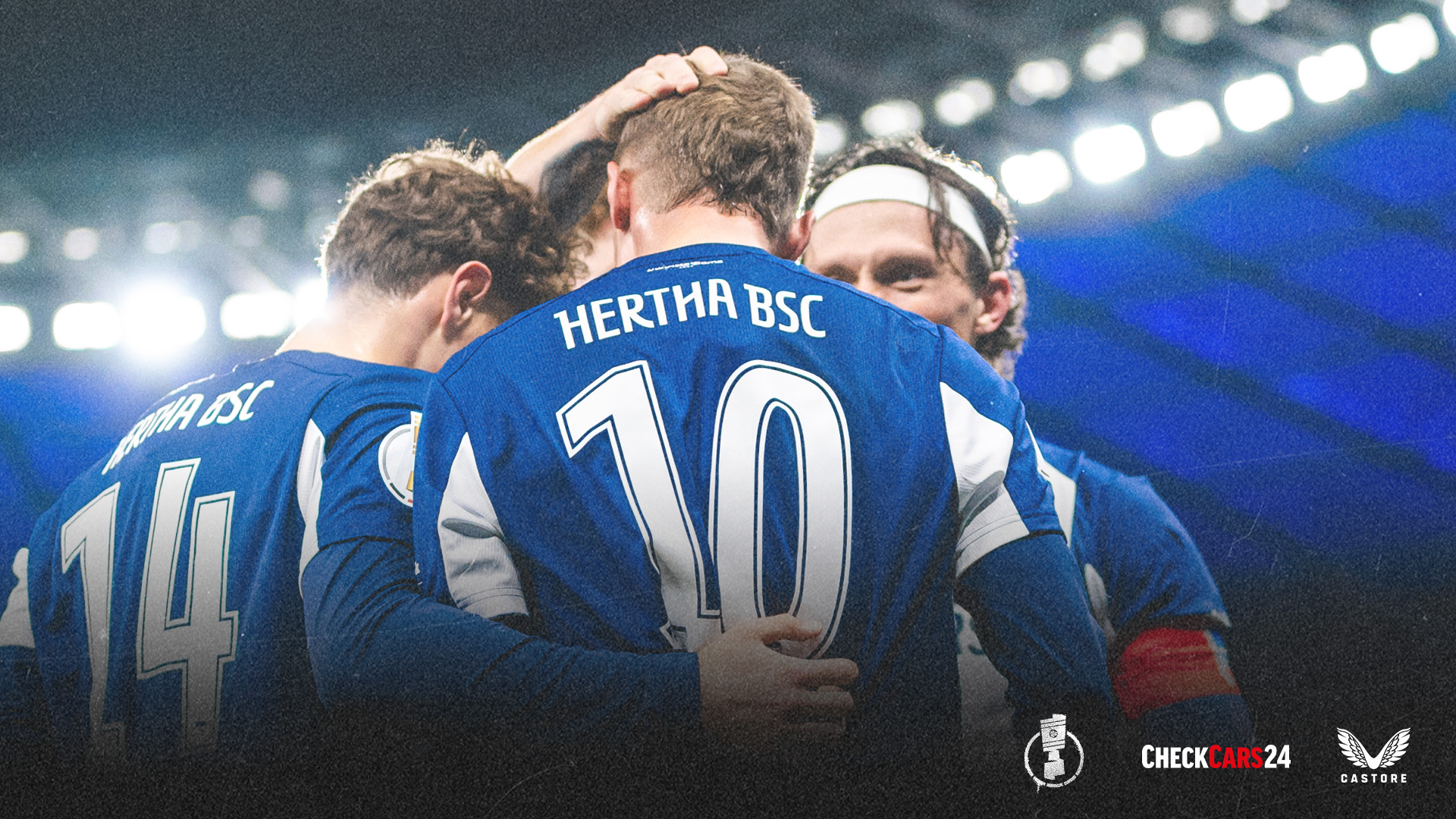 Pokalticketgrafik zum Achtelfinale gegen Kaiserslautern.