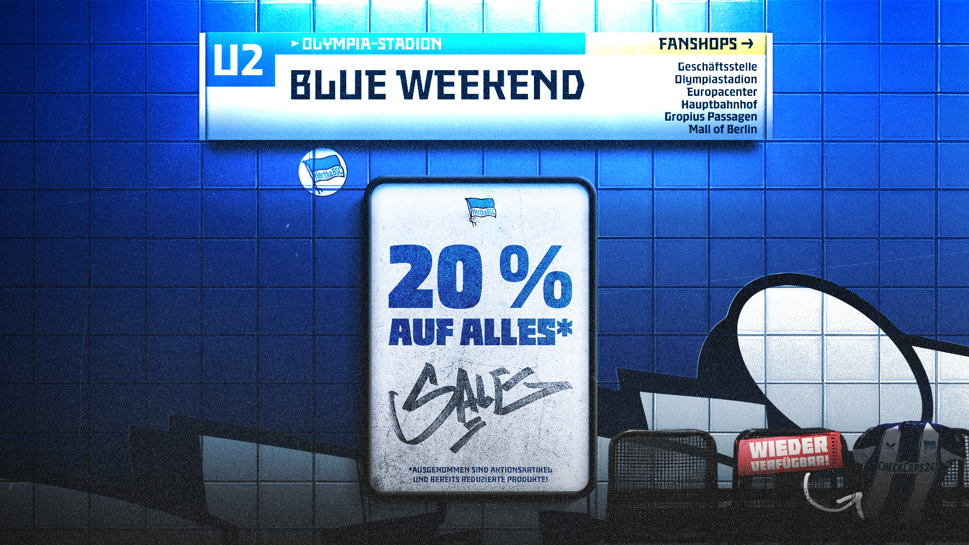 Grafik zum Blue Weekend.