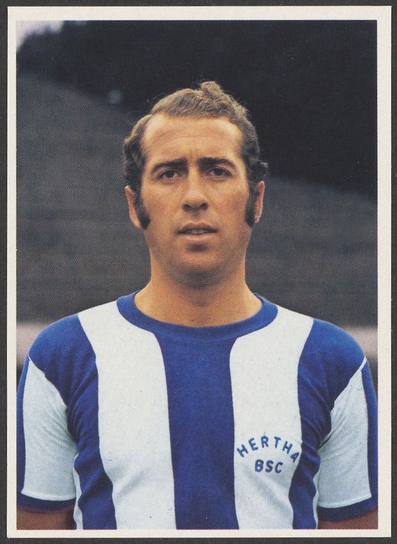 Tasso Wild im Hertha-Trikot.