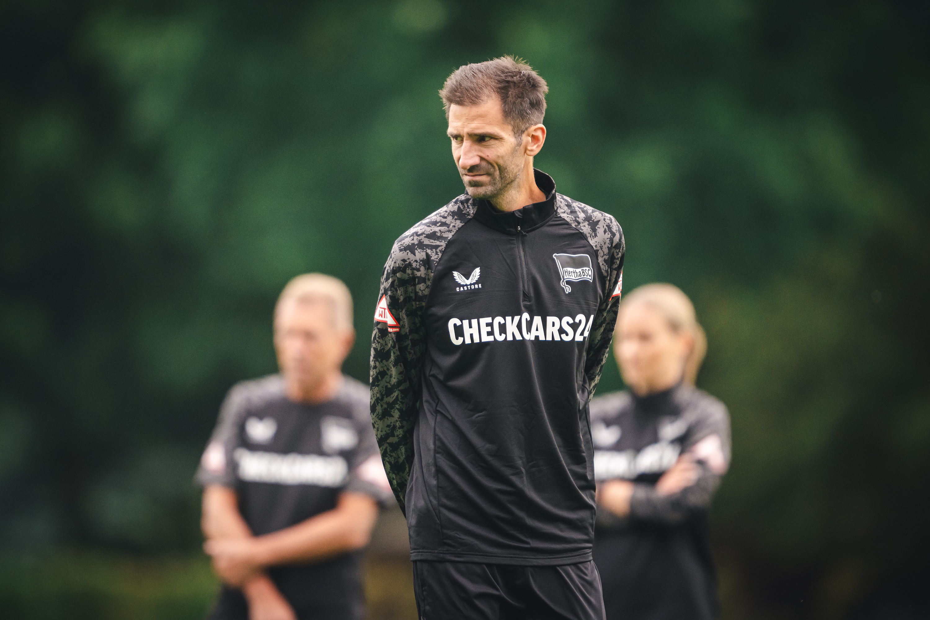 Andre Mijatović auf dem Trainingsplatz.