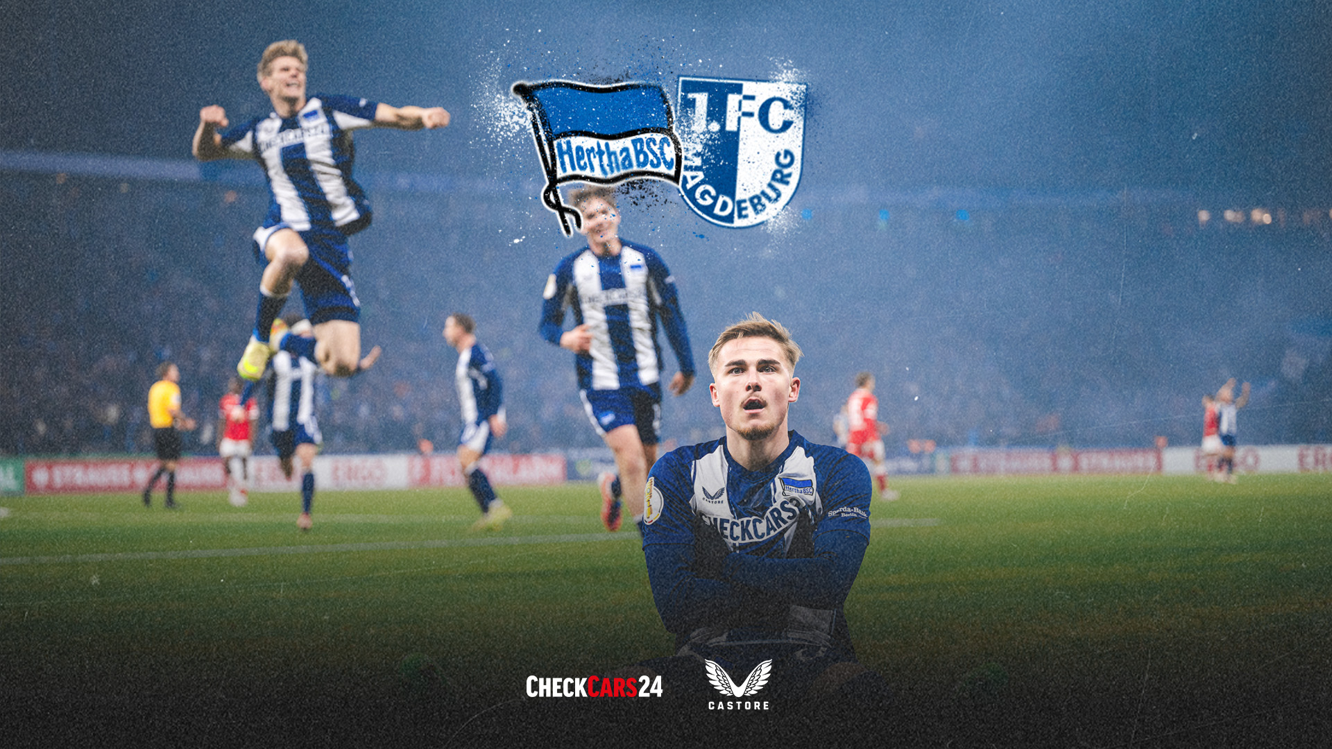 Die Grafik zur Ticketmeldung für das Heimspiel gegen Magdeburg.