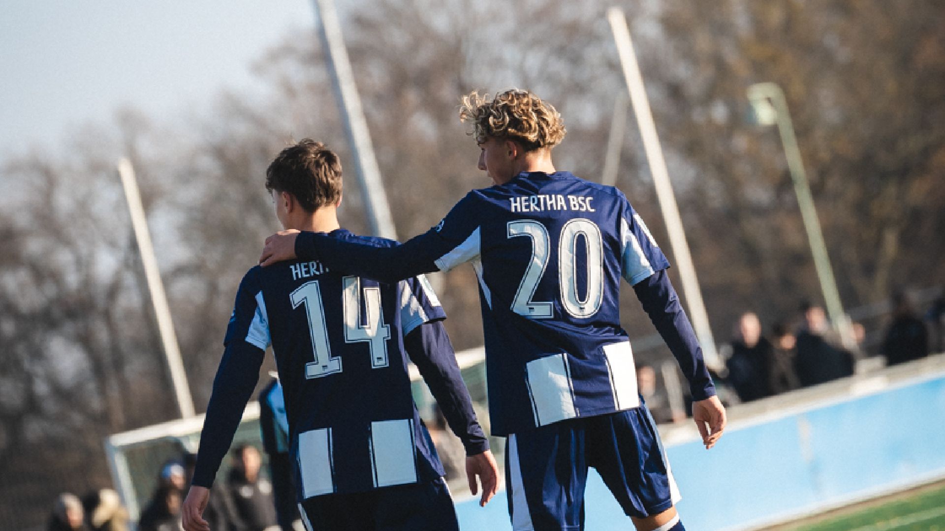 Zwei Jungs aus unserer U17.