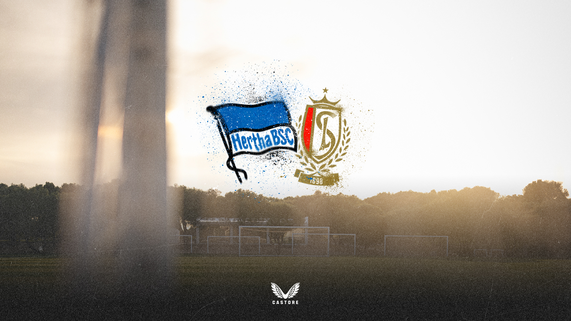 Die Grafik zum Testspiel gegen Standard Lüttich.