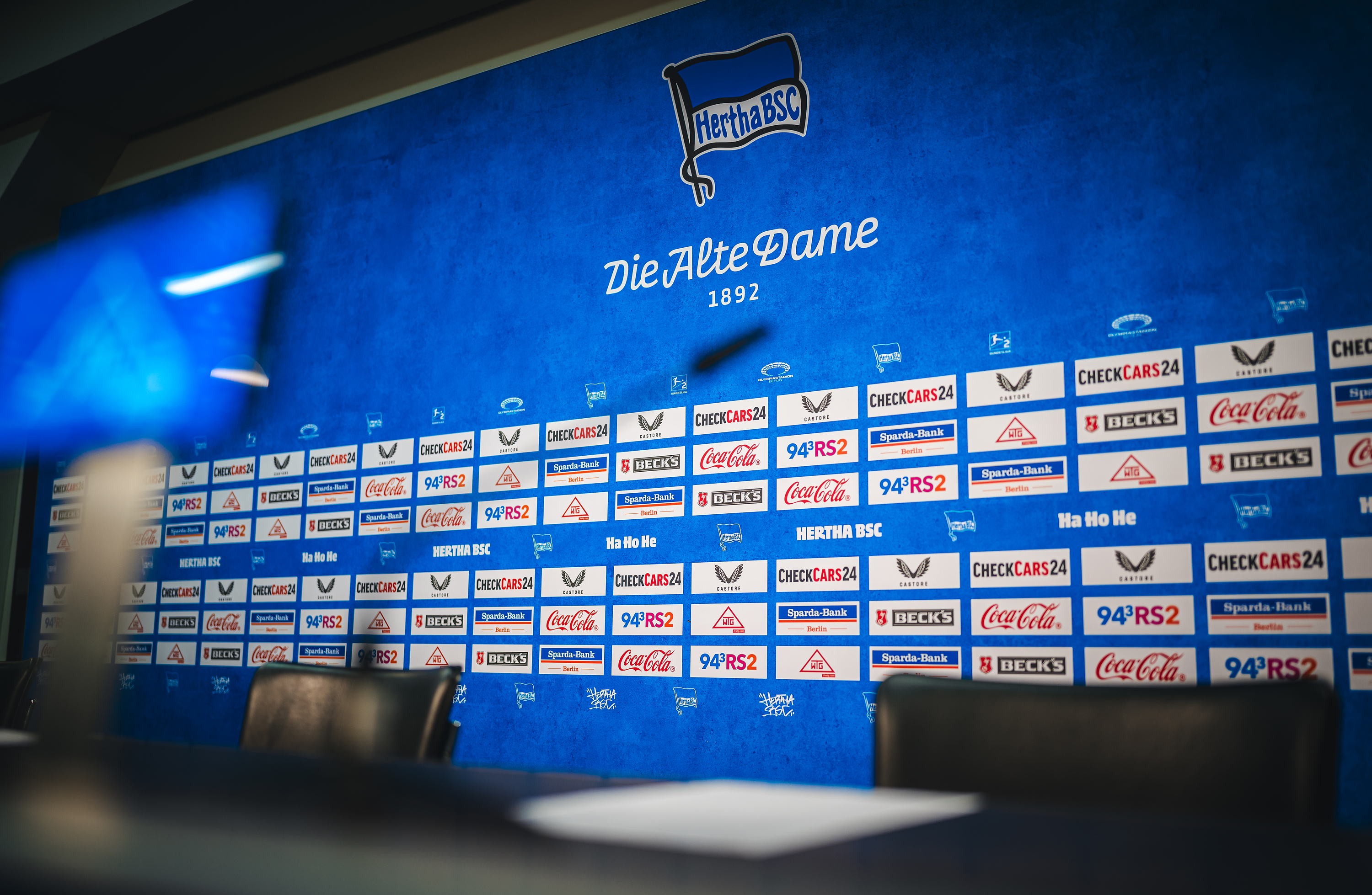 Das Setting im PK-Raum.