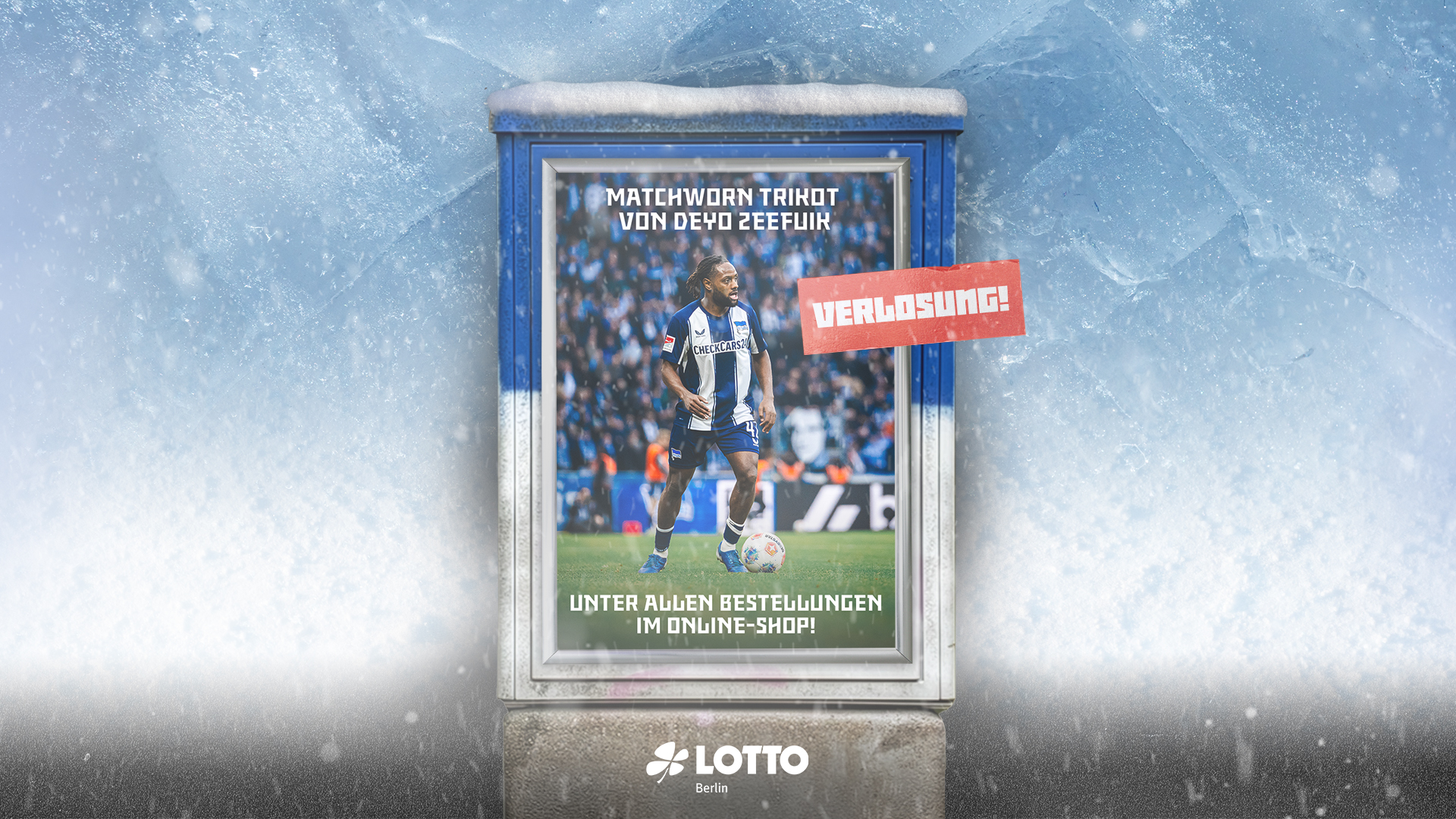 Deyo Zeefuik am Ball.