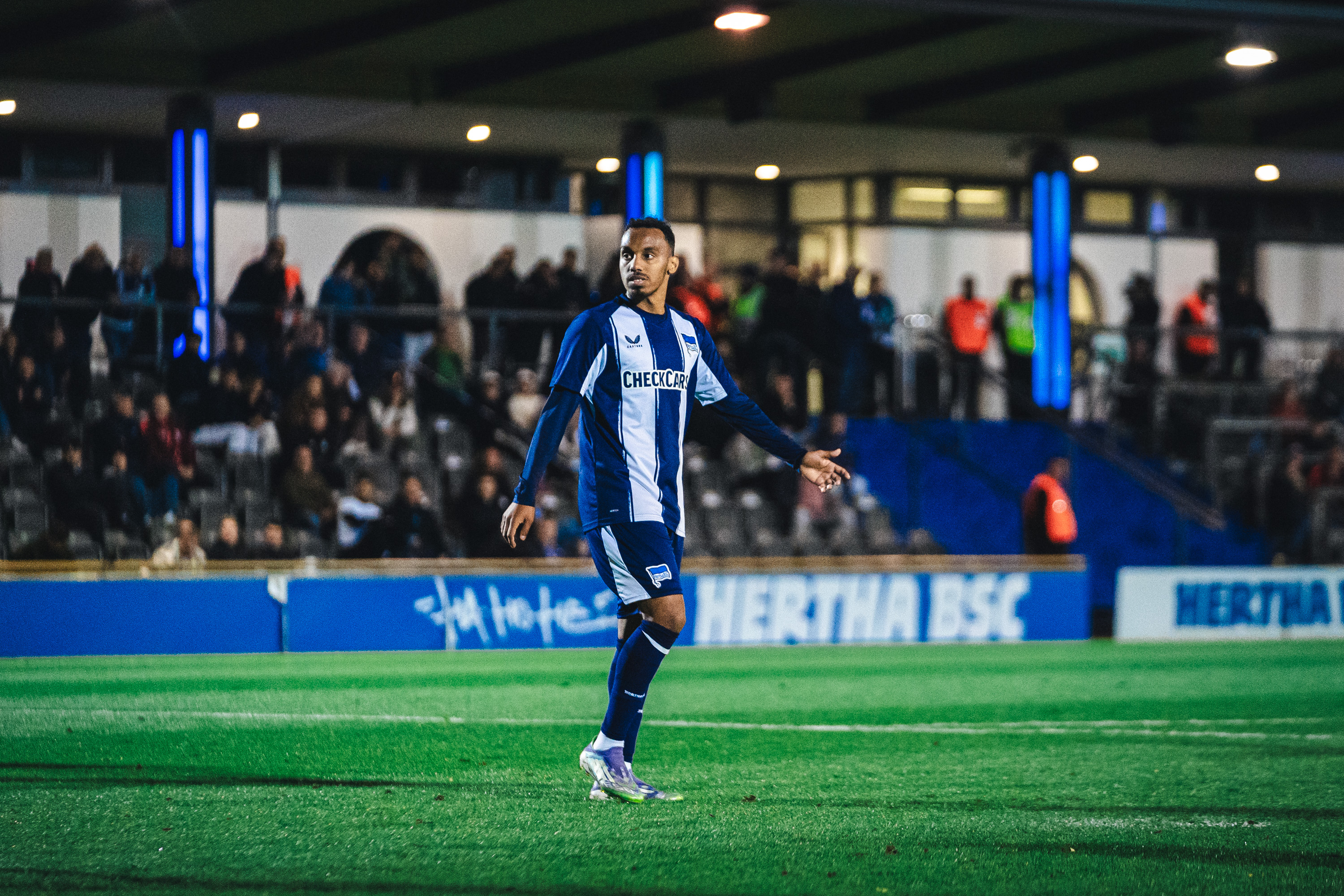 Bilal Hussein im Amateurstadion.