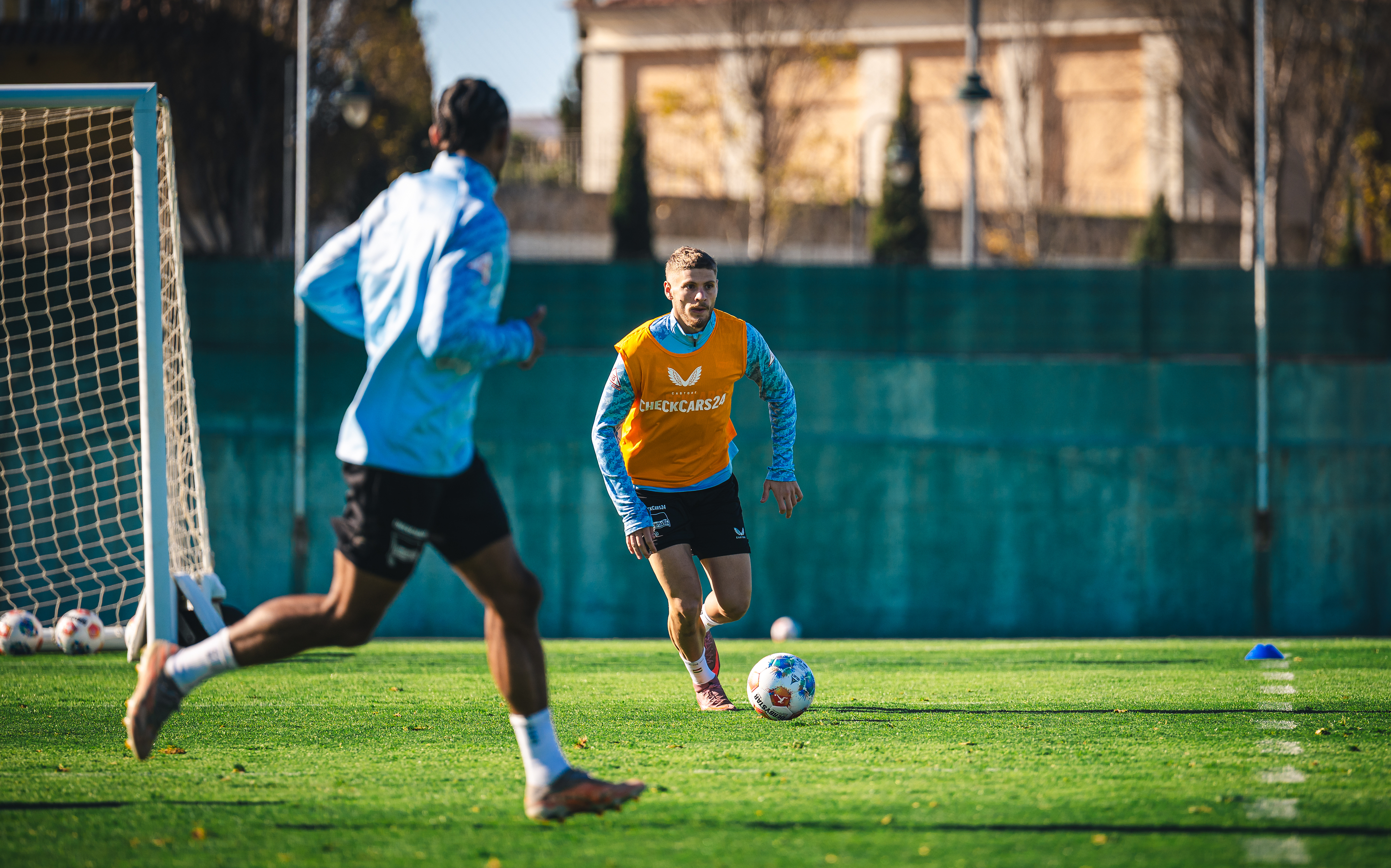 Márton Dárdai im Training in Lagos.