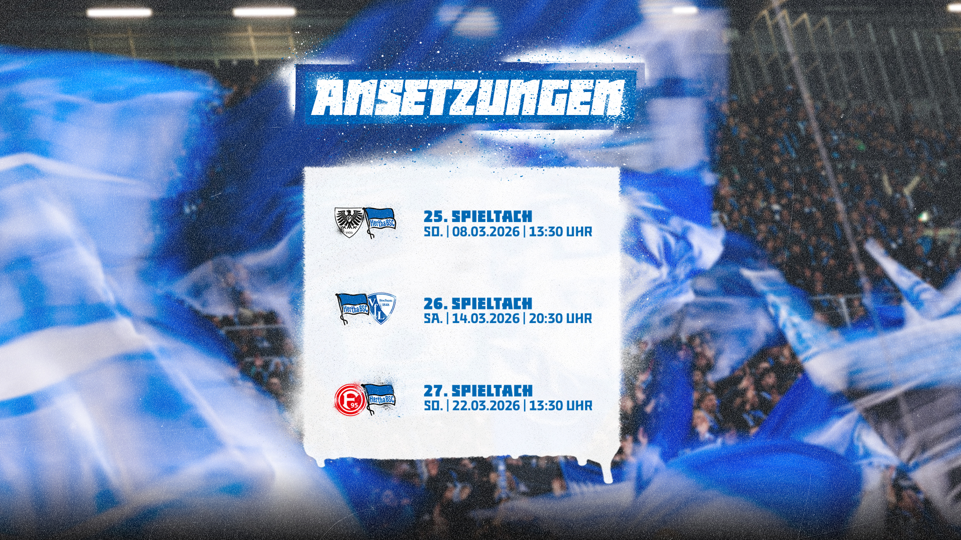 Die DFL-Ansetzungen für die Spieltage 25 bis 27.