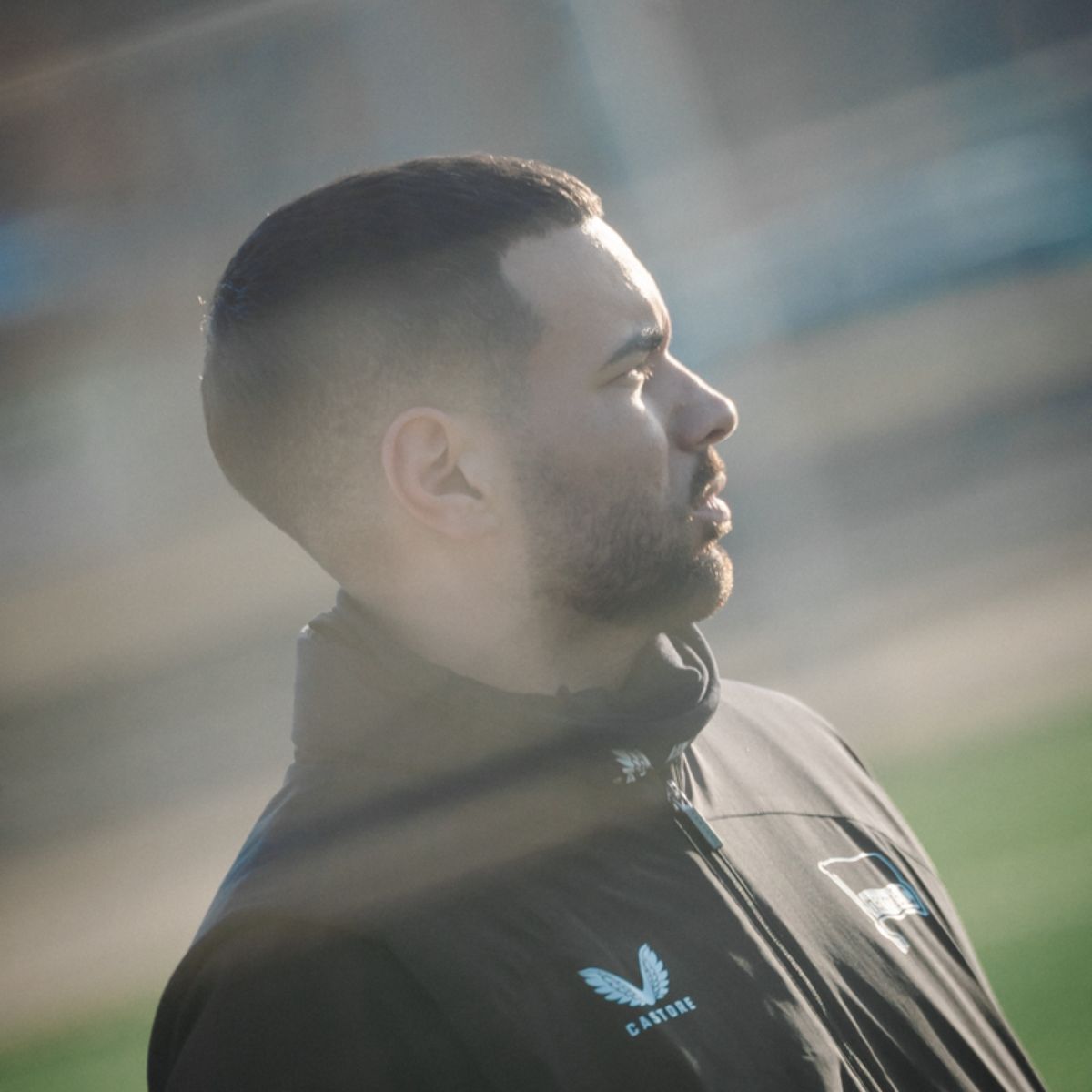 Kostas Kotsifakis auf dem Trainingsplatz.