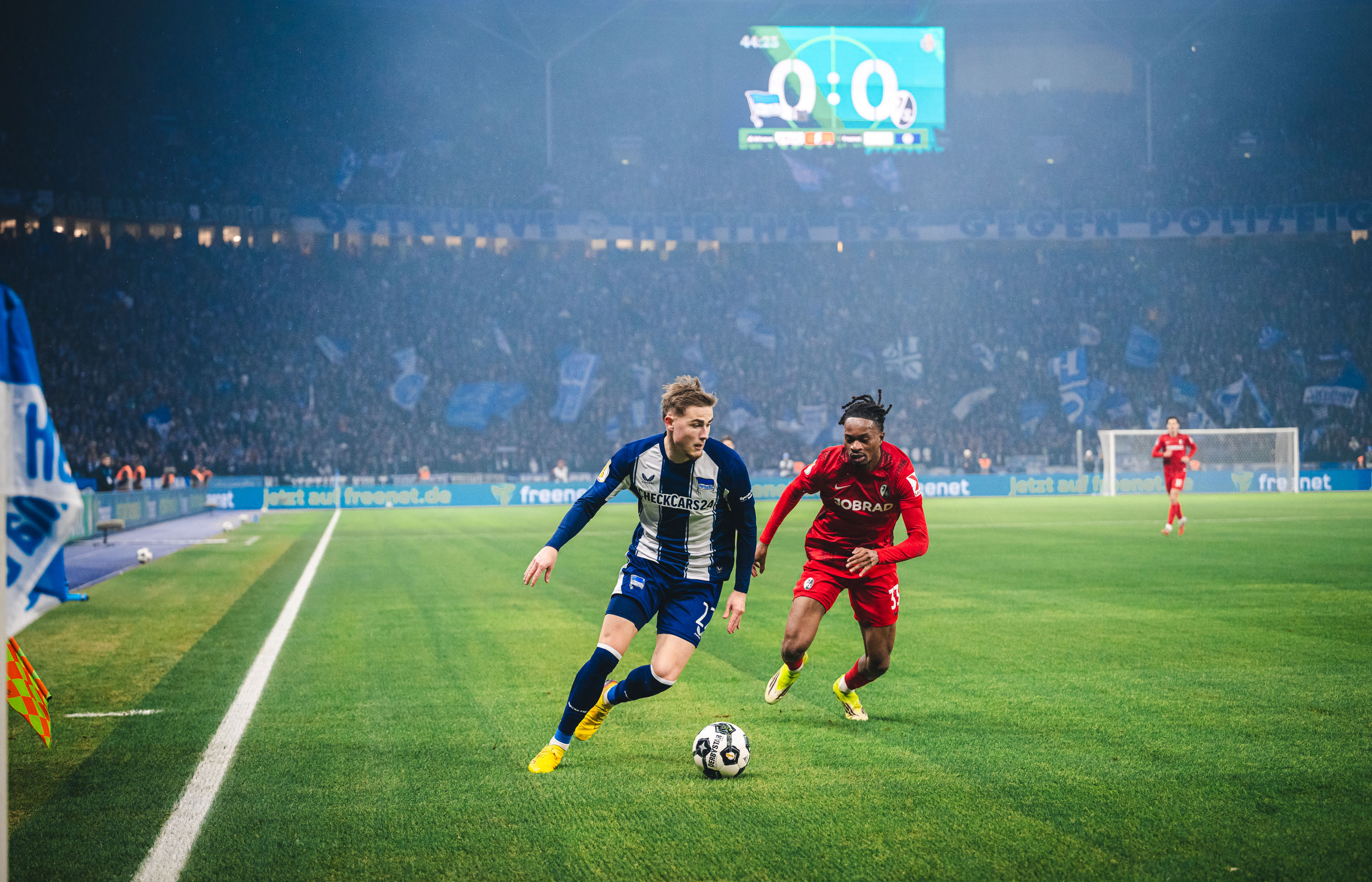 Marten Winkler im Duell.