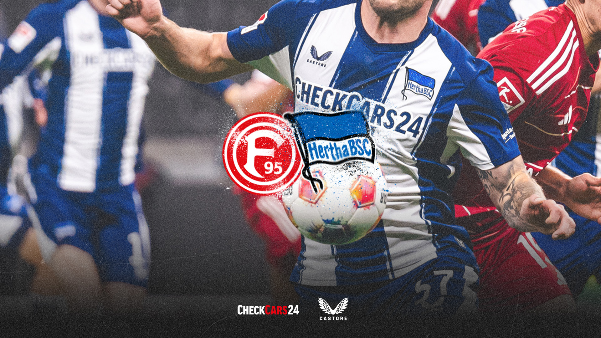 Ticketankündigung für das Düsseldorf-Spiel.