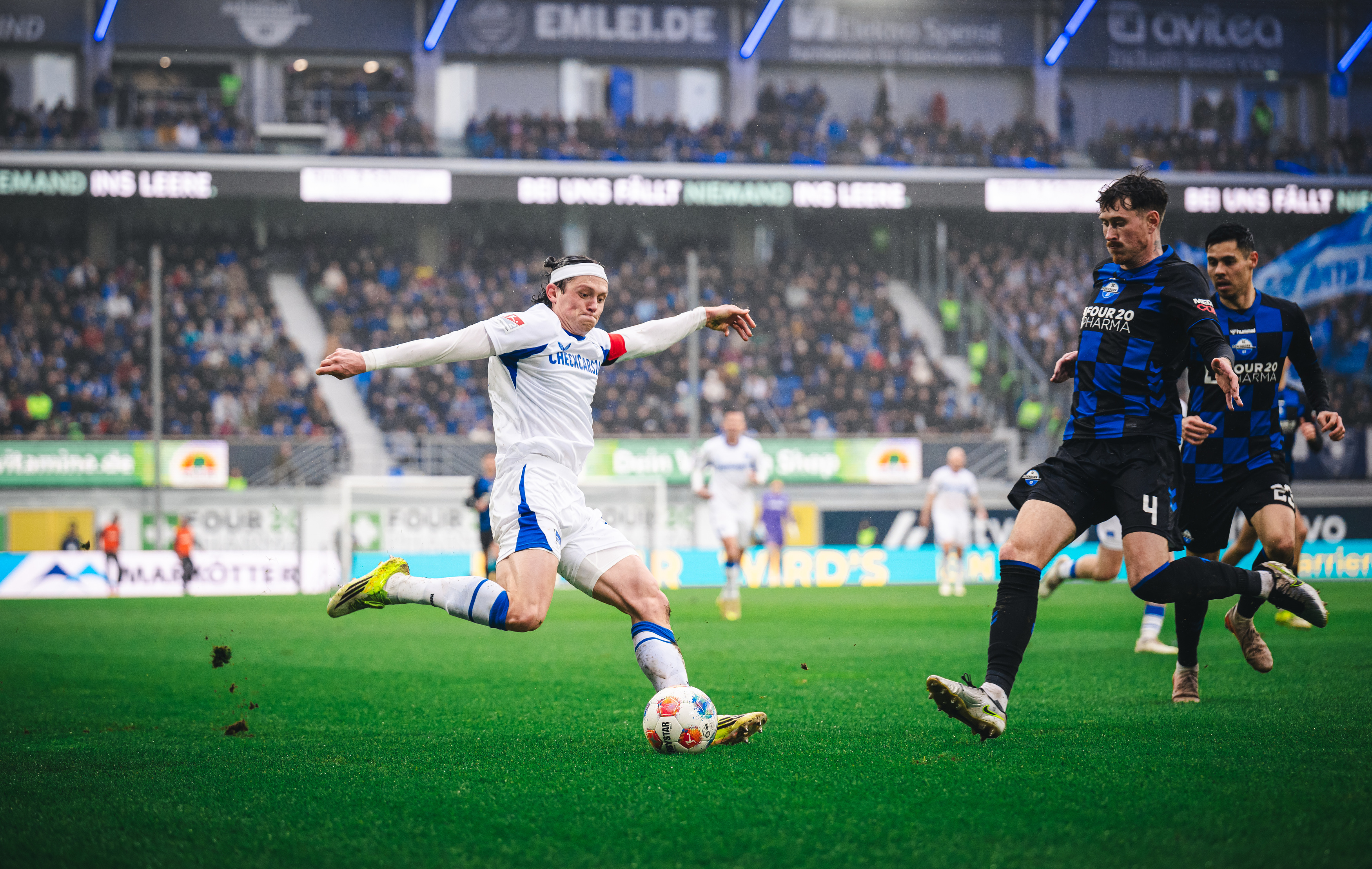 Fabian Reese im Spiel gegen Paderborn.
