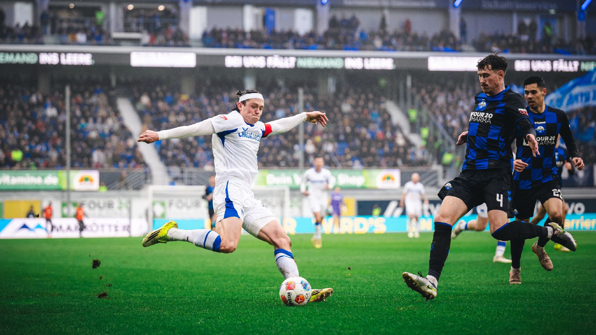 Fabian Reese im Spiel gegen Paderborn.