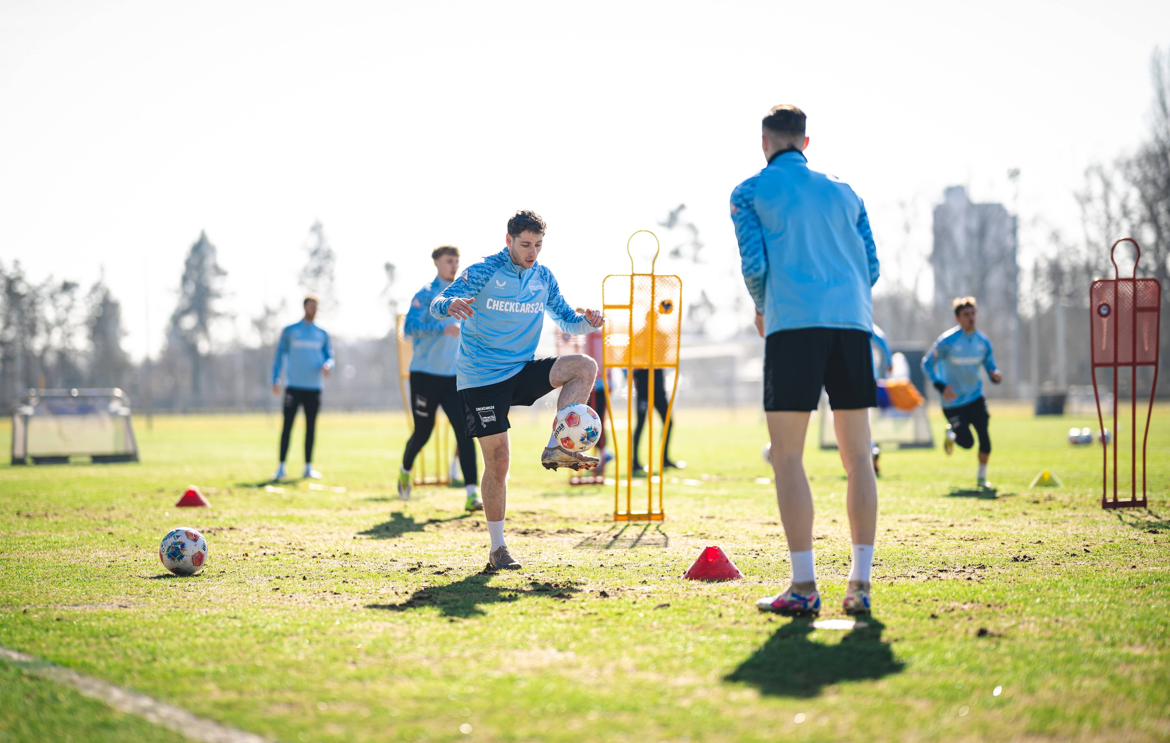 Leon Jensen beim Training.