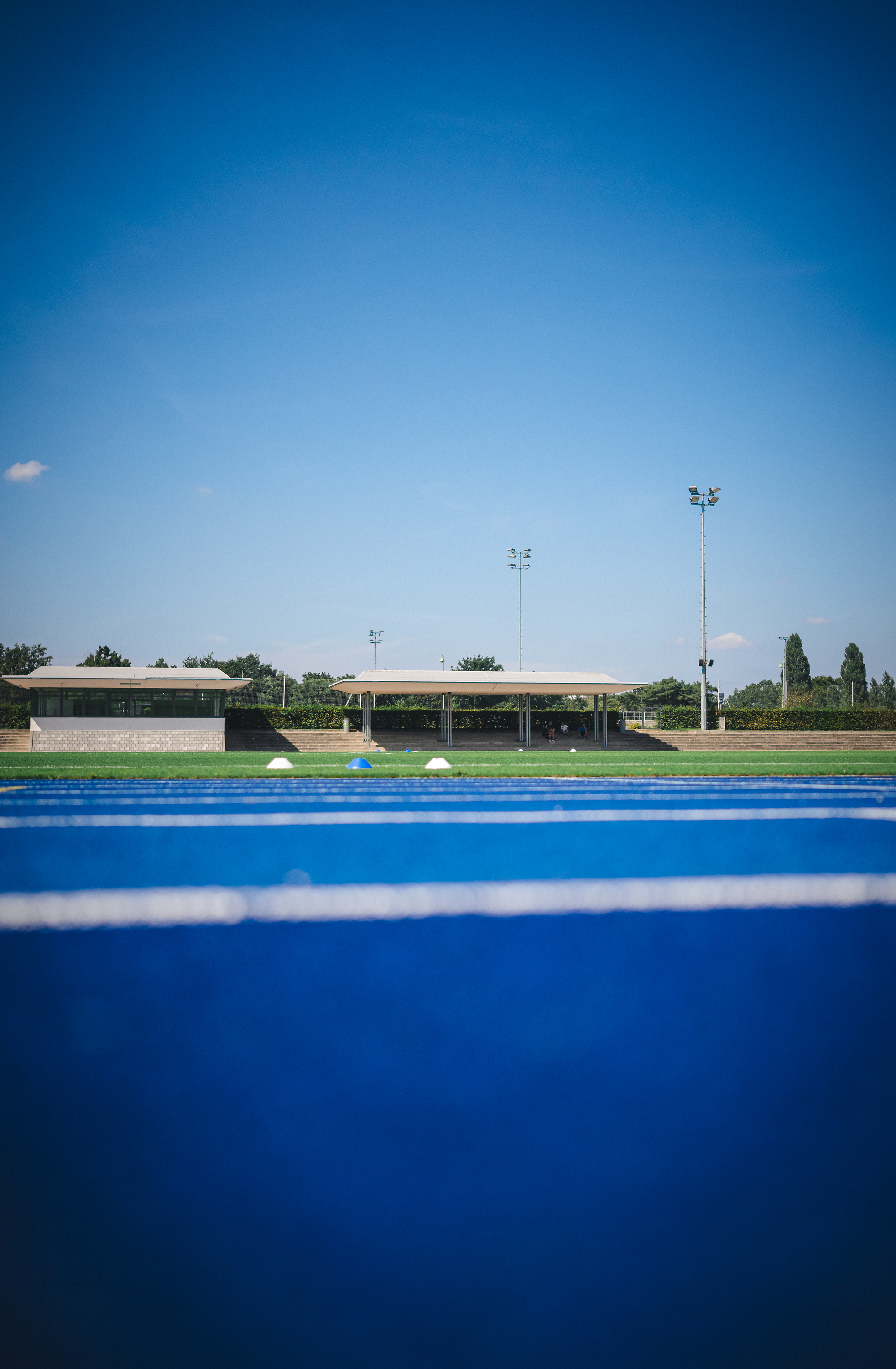 Das Hanns-Braun-Stadion.