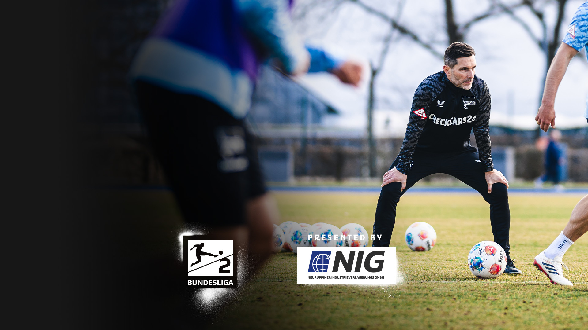 Stefan Leitl auf dem Trainingsplatz.