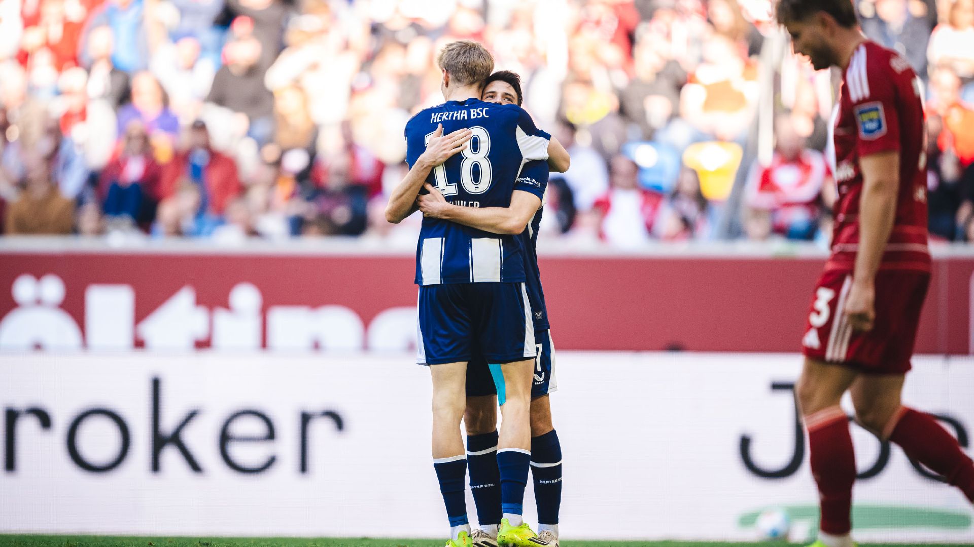 Luca Schuler im Spiel gegen Fortuna Düsseldorf.