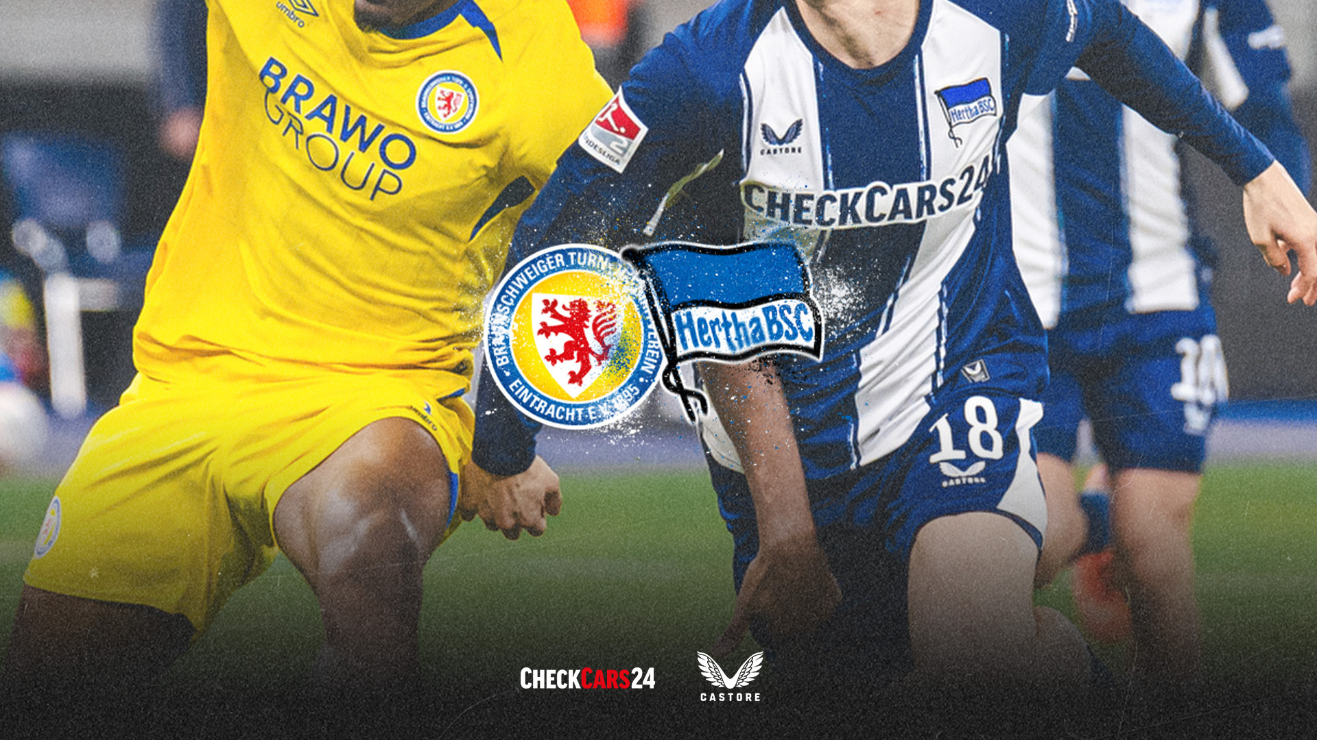 Die Ticketgrafik für das Spiel gegen Eintracht Braunschweig.