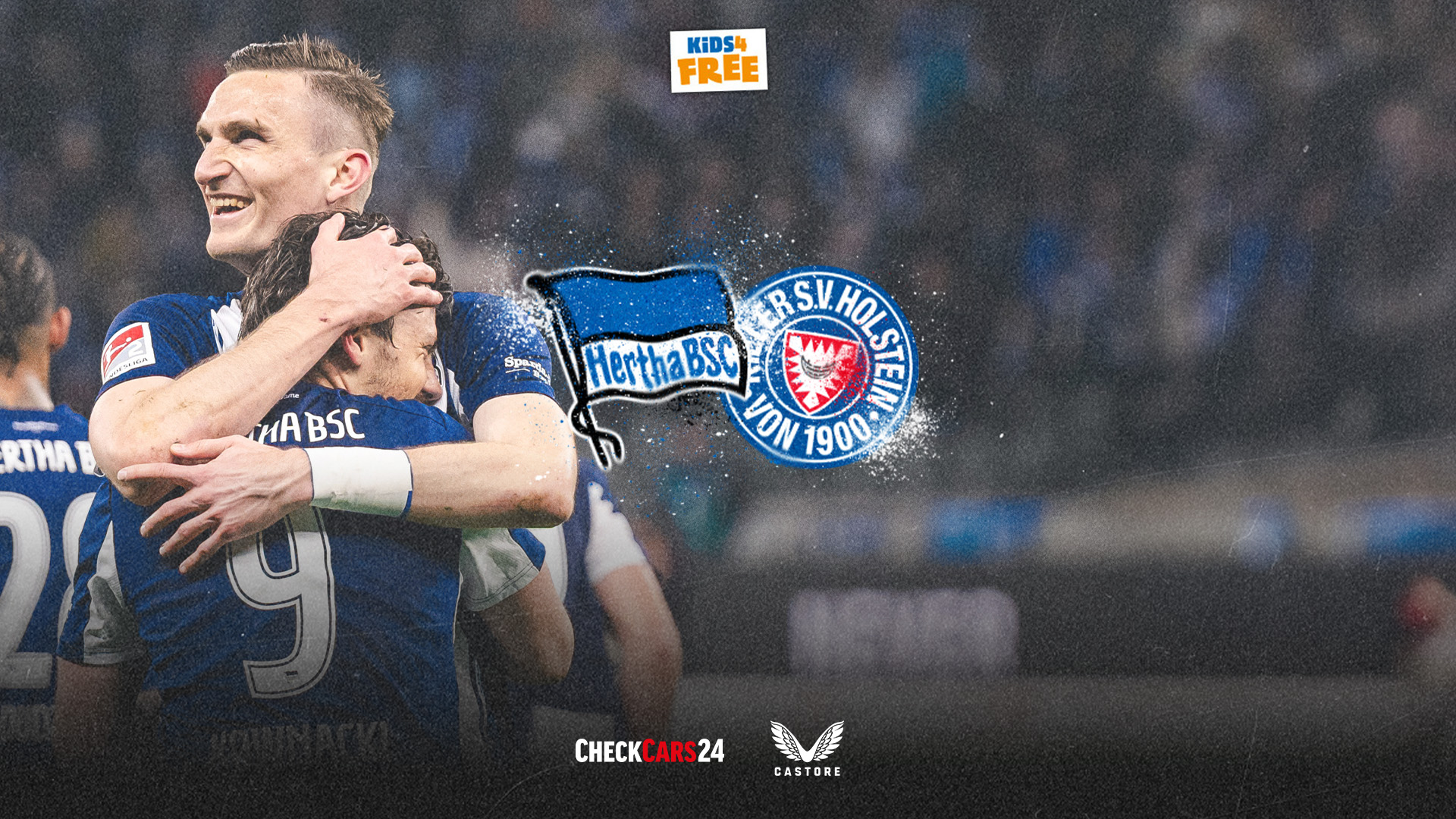 Ticketgrafik für das Spiel gegen Holstein Kiel.