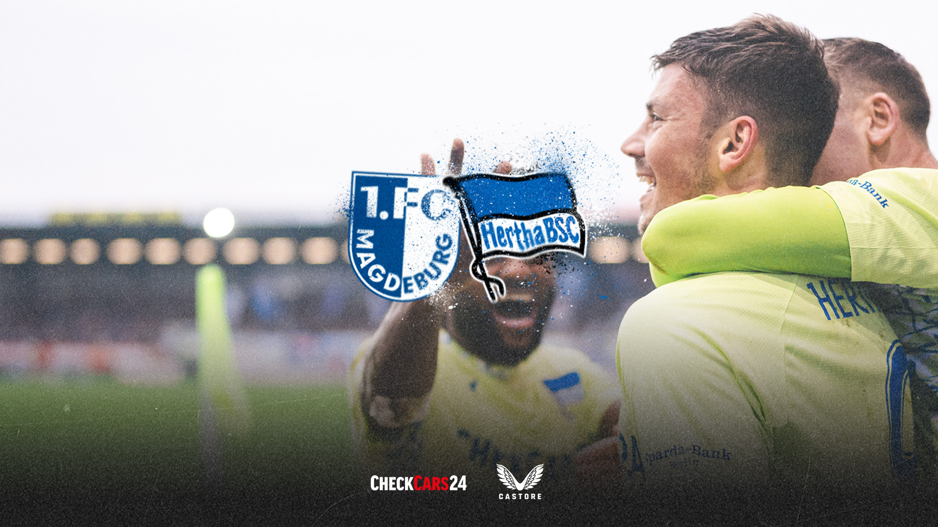 Die Ticketgrafik für das Auswärtsspiel in Magdeburg.