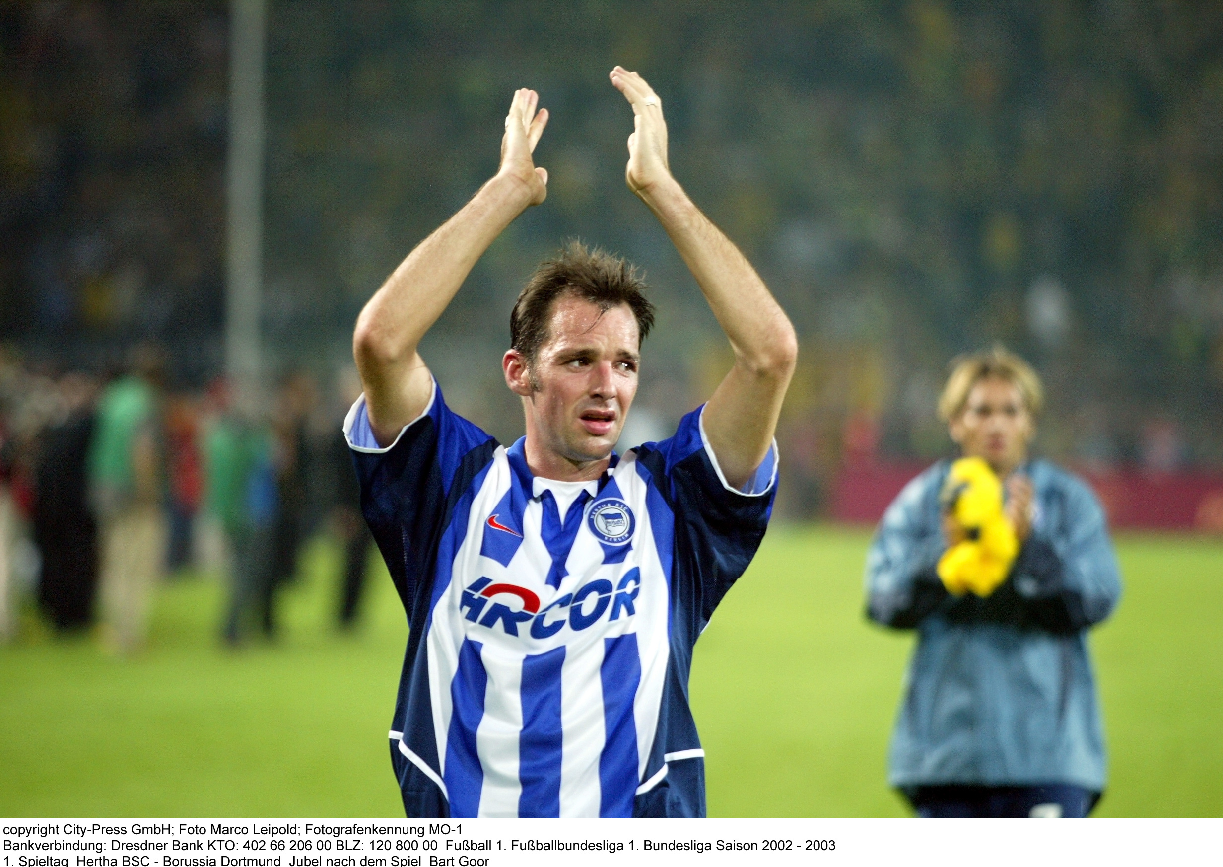 Bart Goor beim jubeln