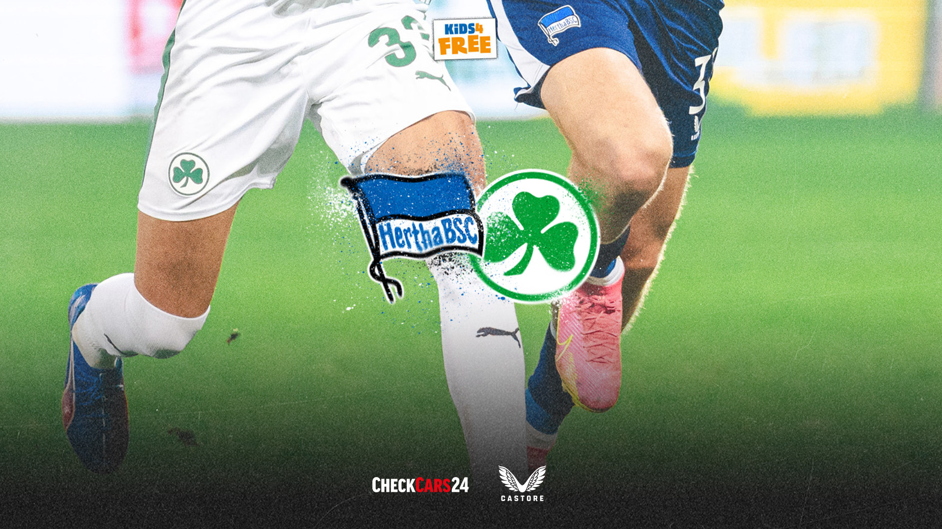 Die Ticketgrafik für das Heimspiel gegen Fürth.