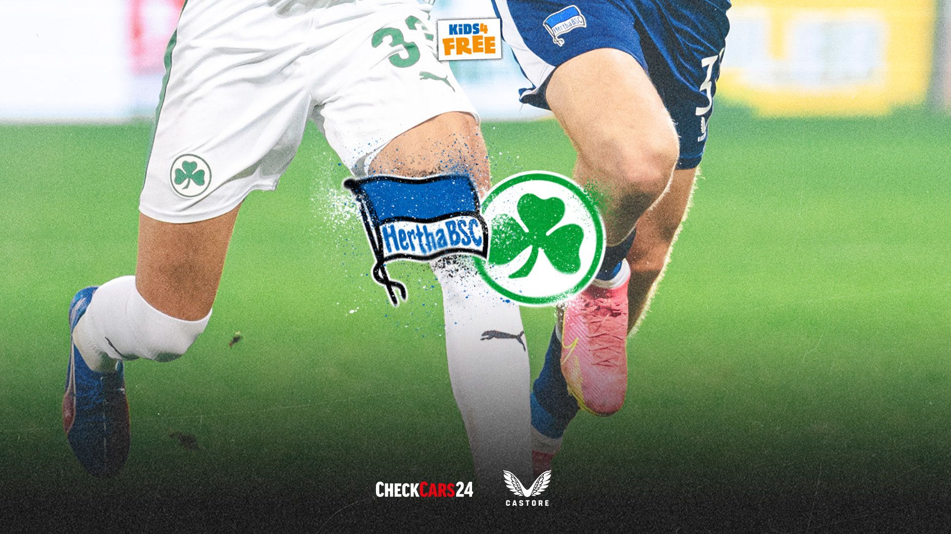 Die Ticketgrafik für das Heimspiel gegen Fürth.