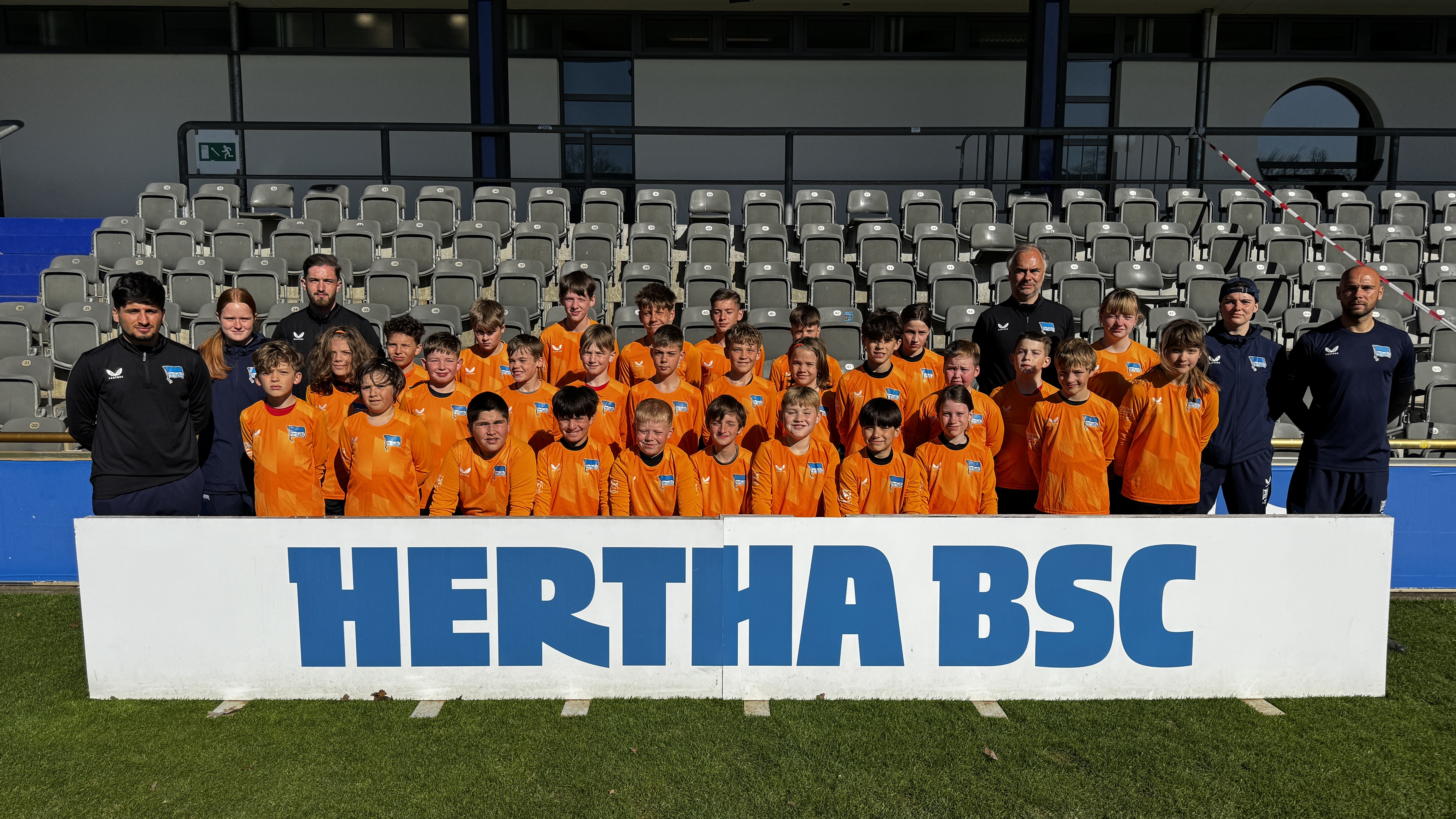 Teamfoto der Torhüter beim Ostercamp II.
