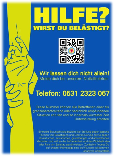 Grafik zum Schutzkonzept im Eintracht-Stadion.