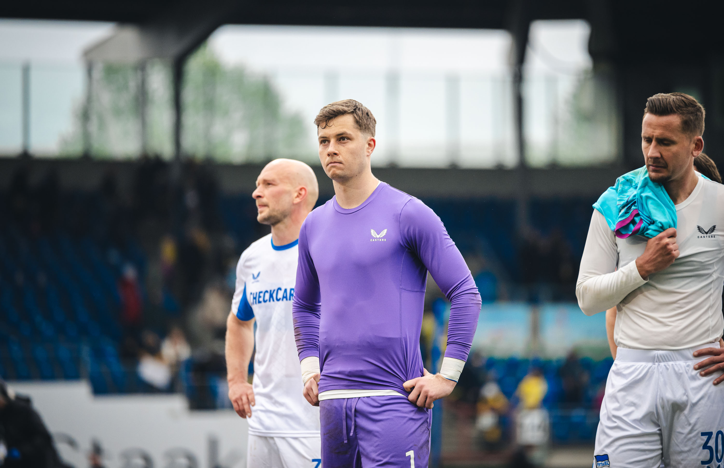 Tjark Ernst nach der Niederlage in Braunschweig.