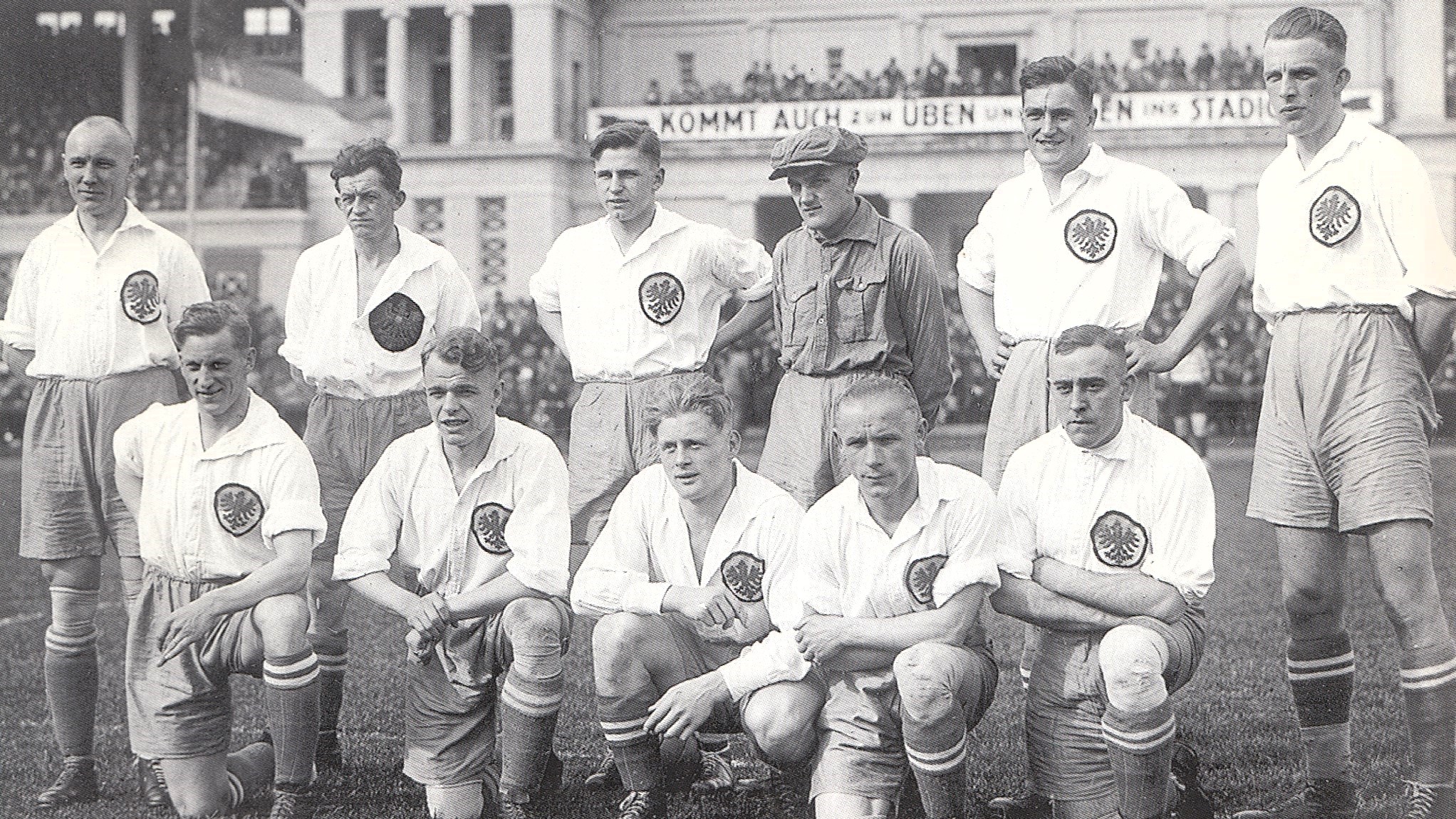 Herthas Endspielelf gegen Fürth im Jahr 1926.