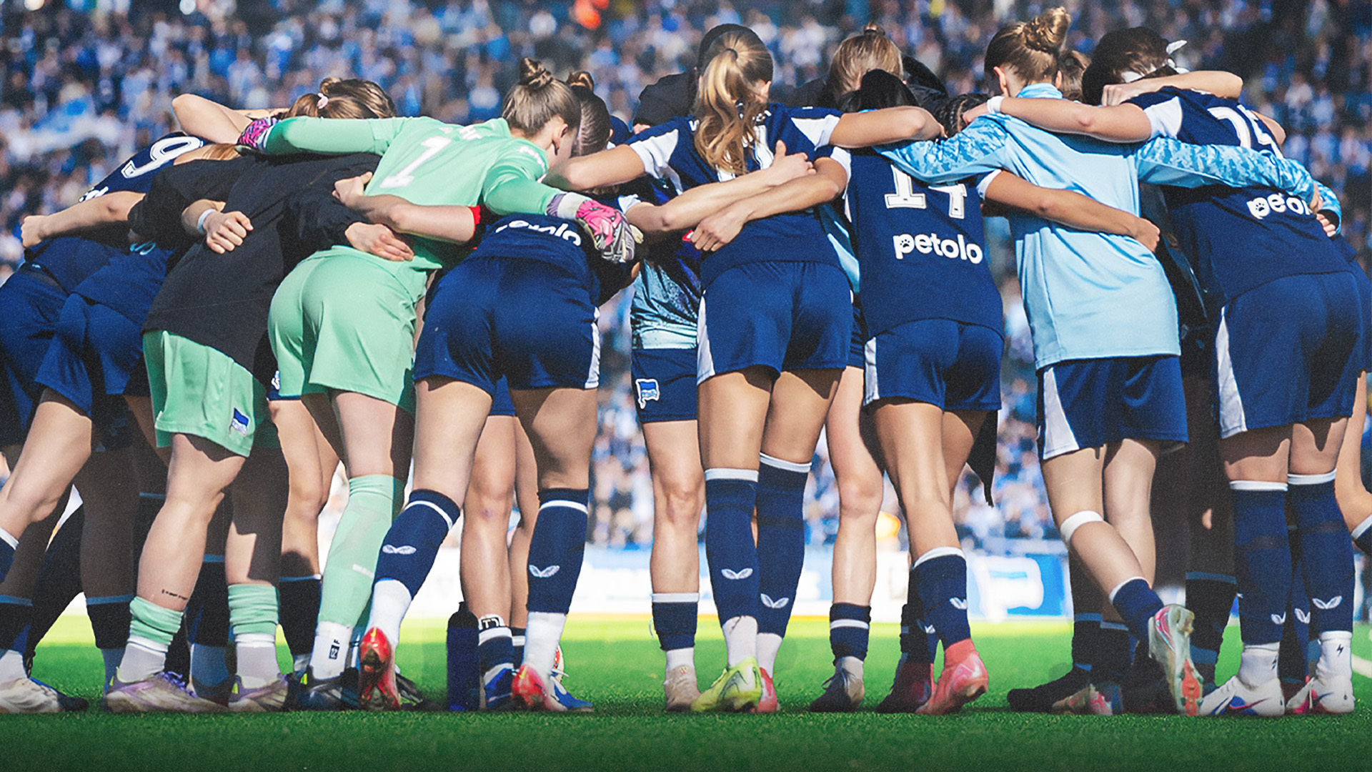 Ticketgrafik zum Spiel unserer 1. Frauen gegen Erfurt.