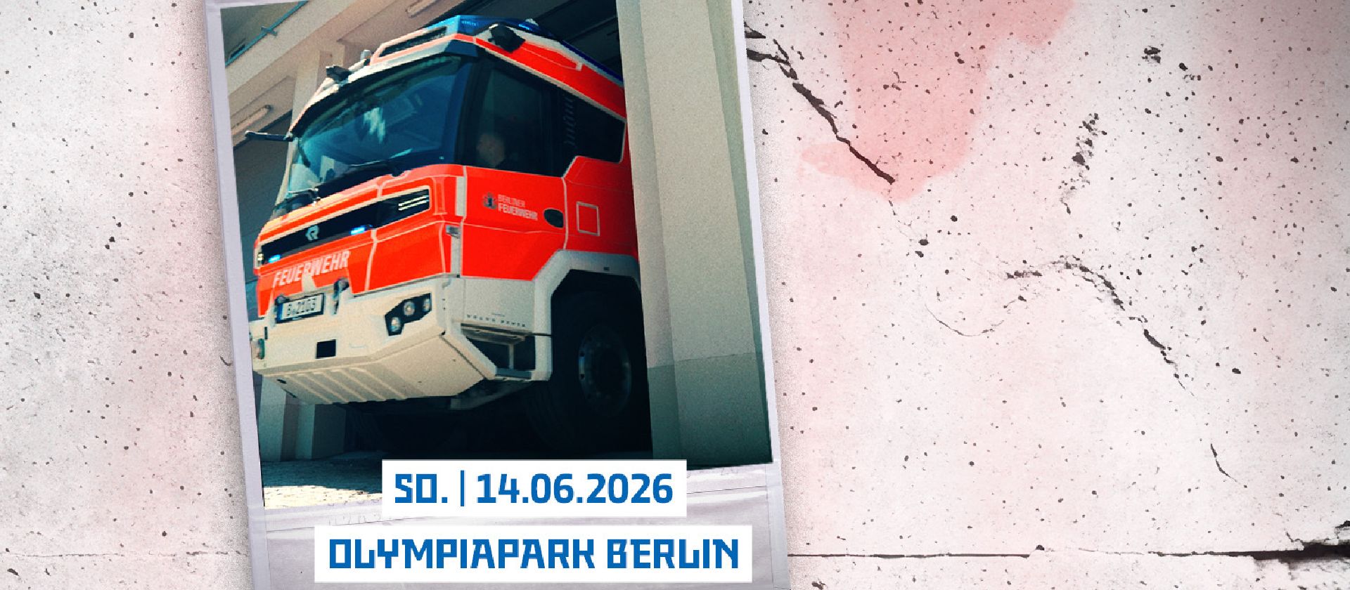 Die Ankündigungsgrafik zum Fest mit der Feuerwehr.