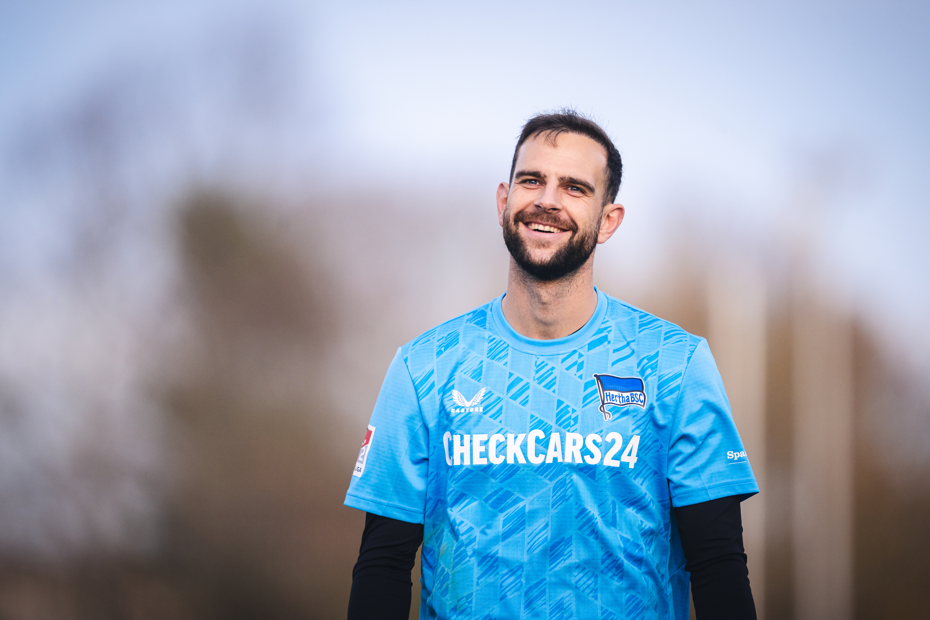 Marius Gersbeck bei einem Trainingsspiel.