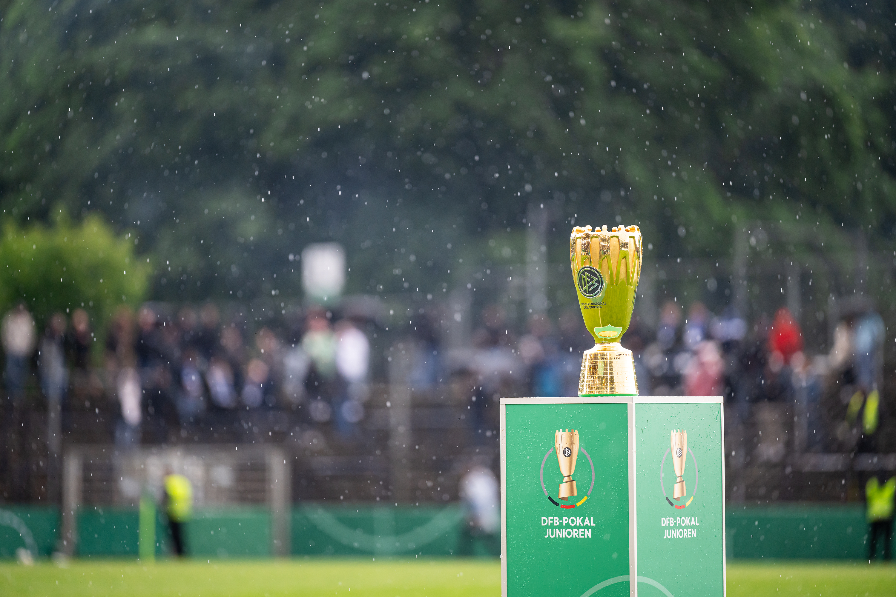 Die Trophäe des DFB-Pokals der Junioren.