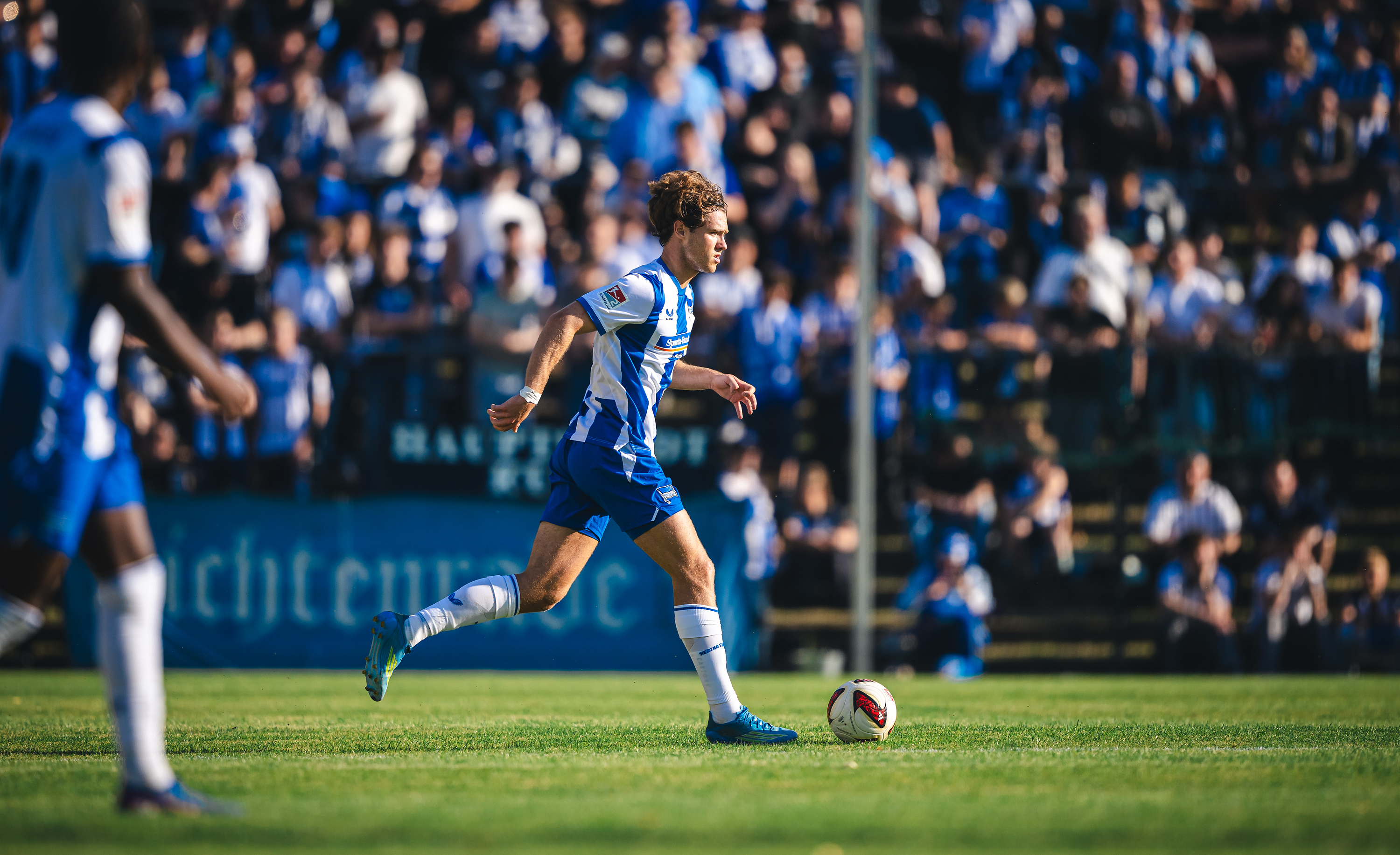 Linus Gechter im Hertha-Trikot
