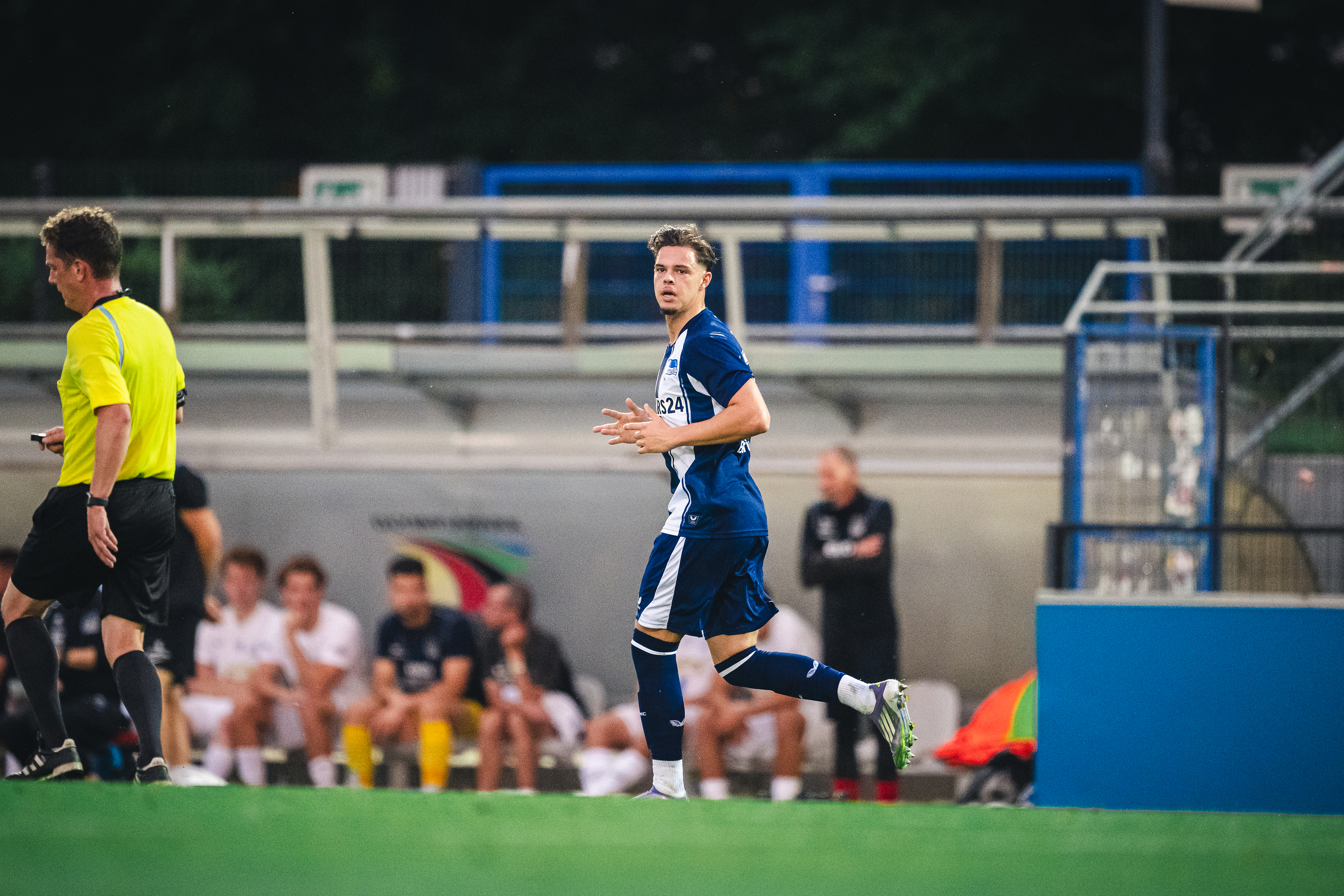 Luis Trus im Hertha-Trikot.