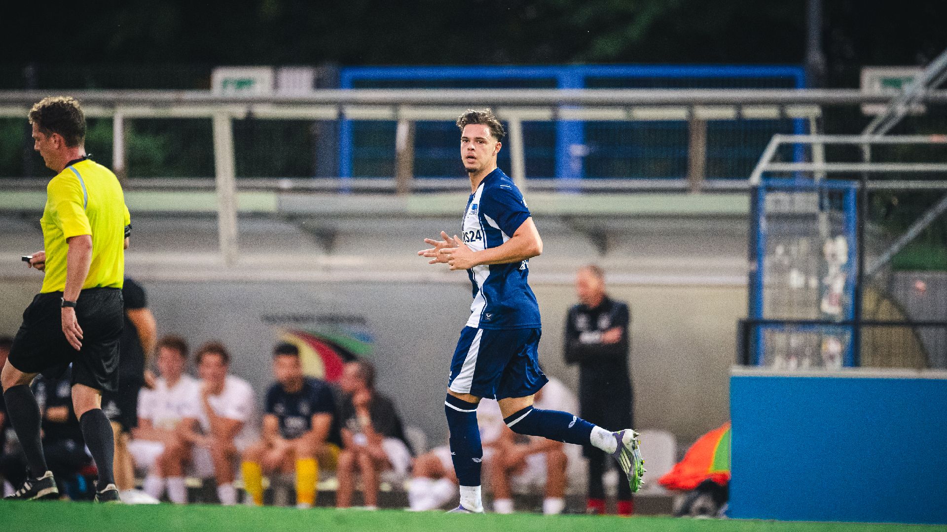 Luis Trus im Hertha-Trikot.