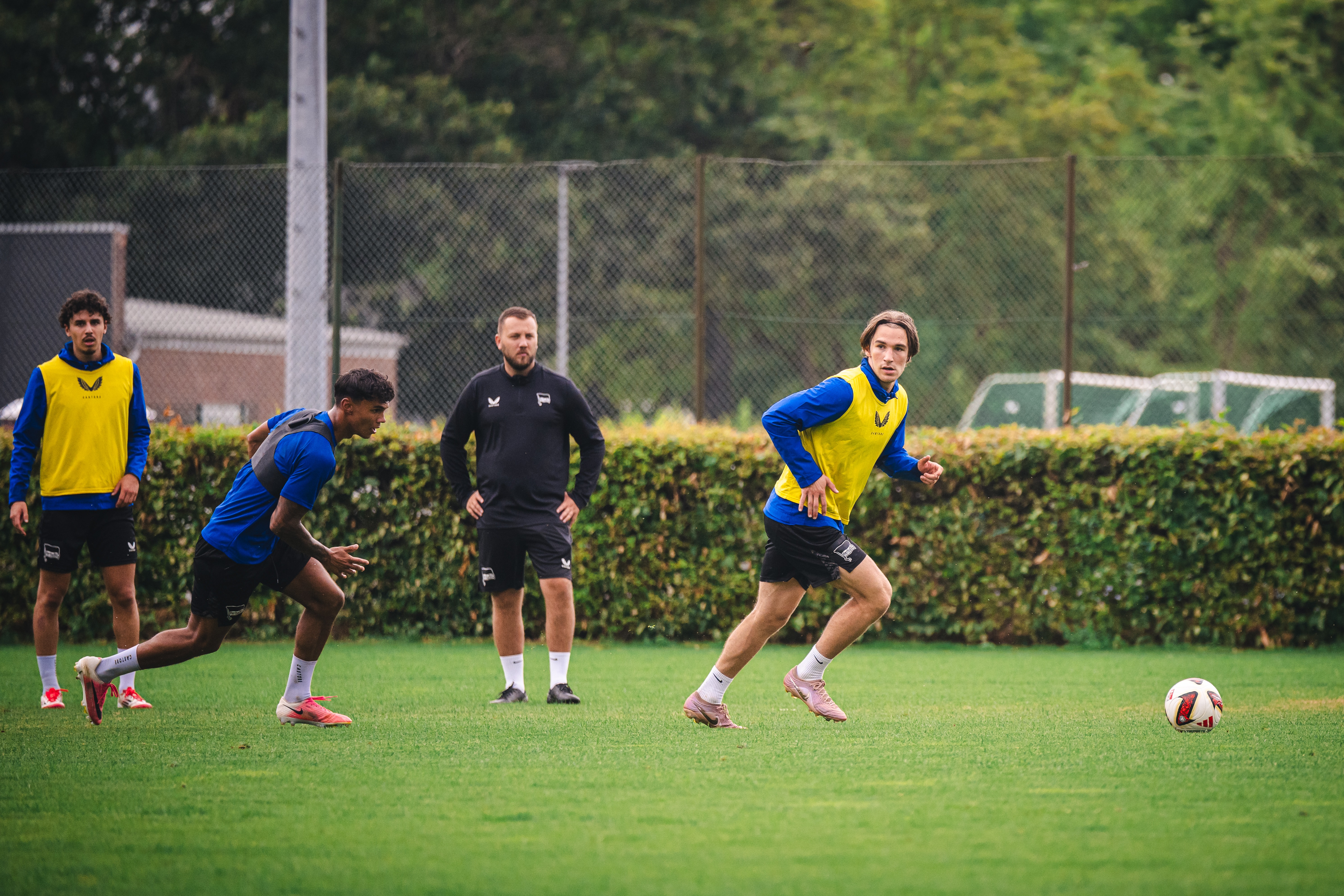Unsere U23 beim Training.